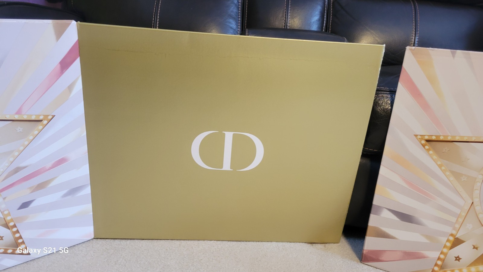 CHRISTIAN DIOR CD STAR CHRISTMAS FRAGRANCE 2025 🎄 POSTER STORE DISPLAY DAMAGED!