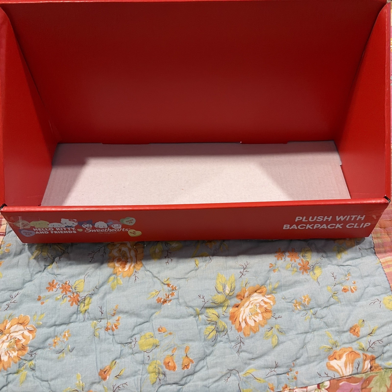 HELLO KITTY & FRIENDS by Sanrio Sweethearts PLUSH BACKPACK CLIP DISPLAY BOX ONLY