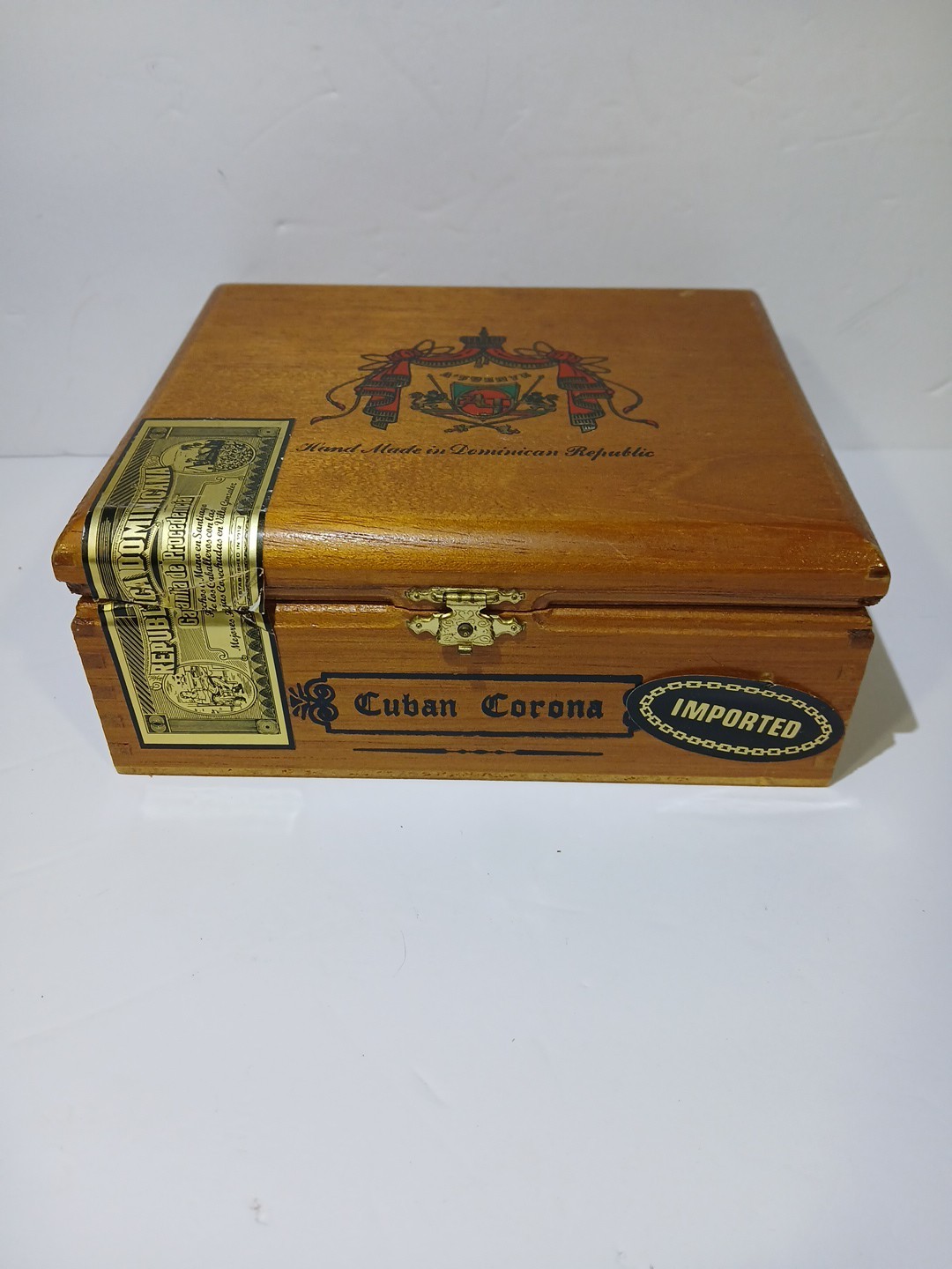 Arturo Fuente Wooden Empty Cigar Box Cuban Corona Empty