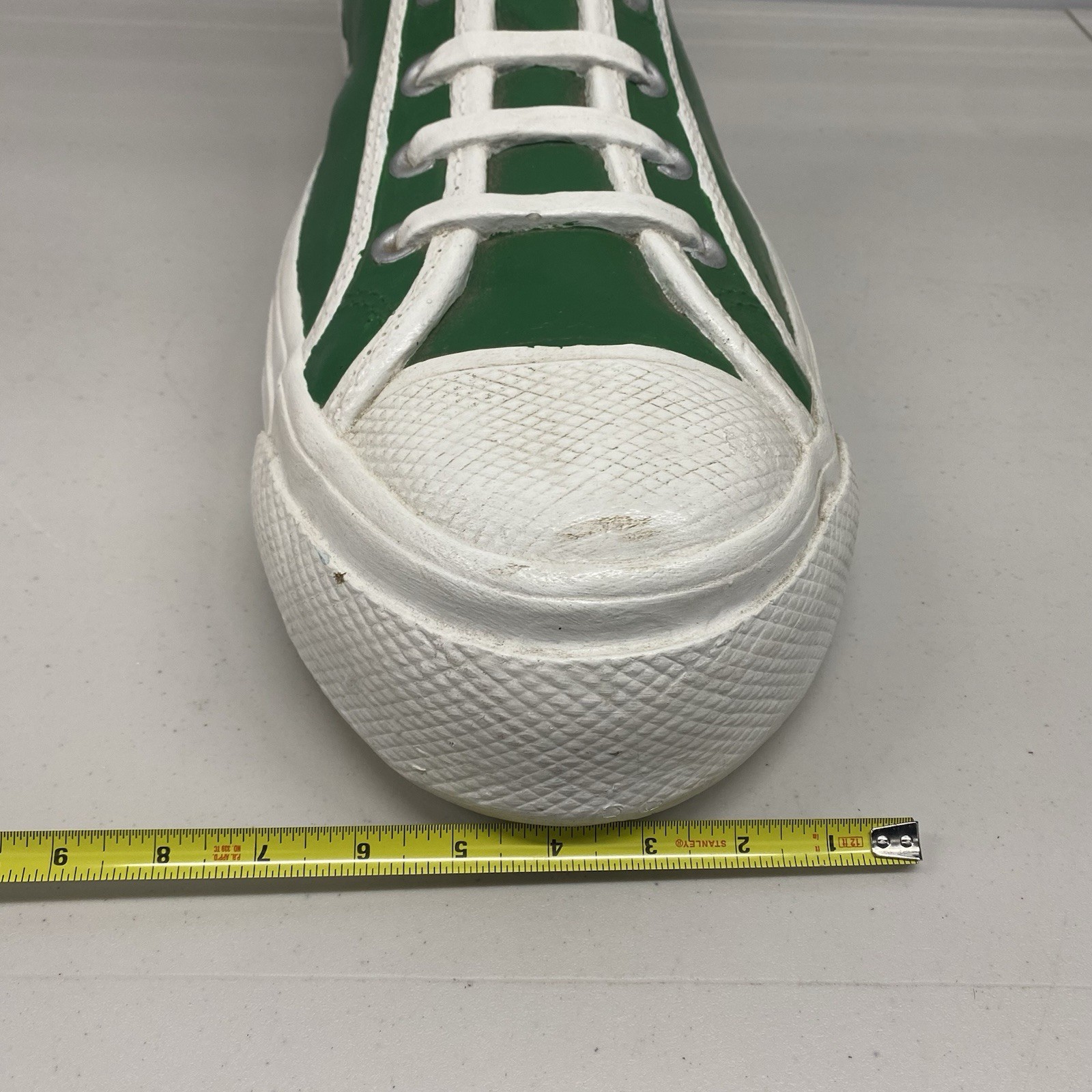 Amazing Vintage Bata Super Shoe Green Boston Celtics Store Display Advertisement