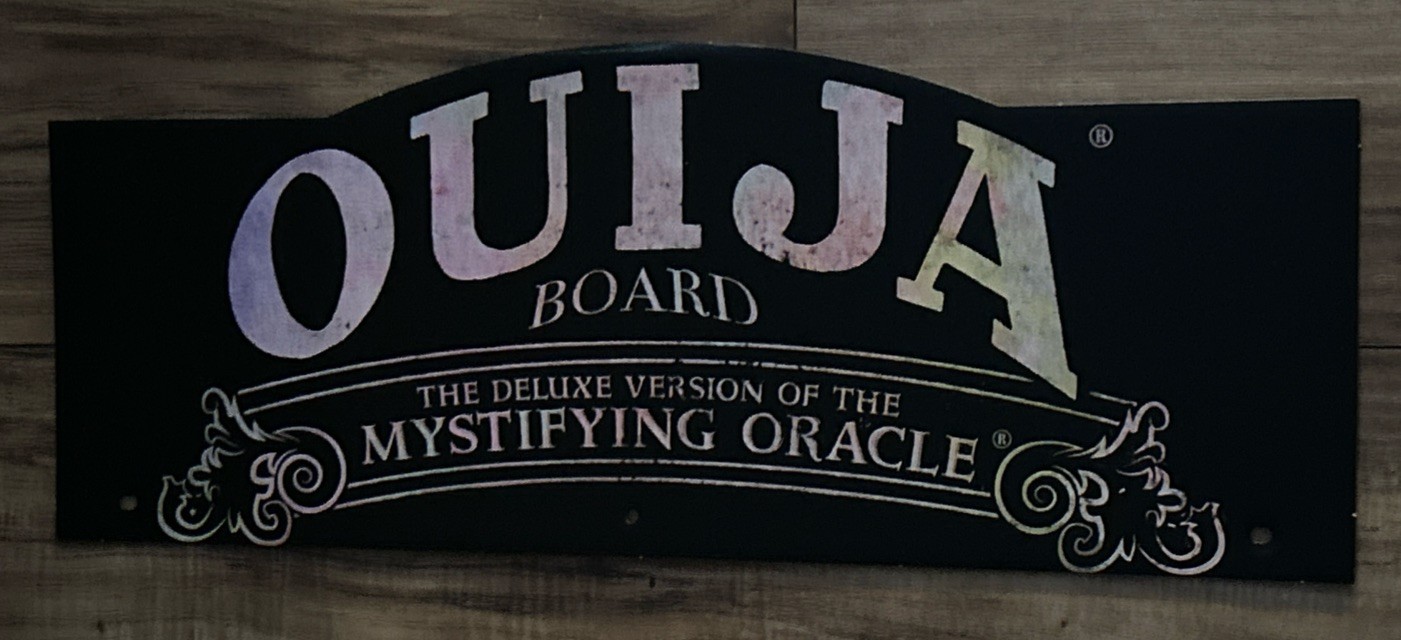 2025 Spirit Halloween Display End Cap 24″ x 8″ – Ouija Board