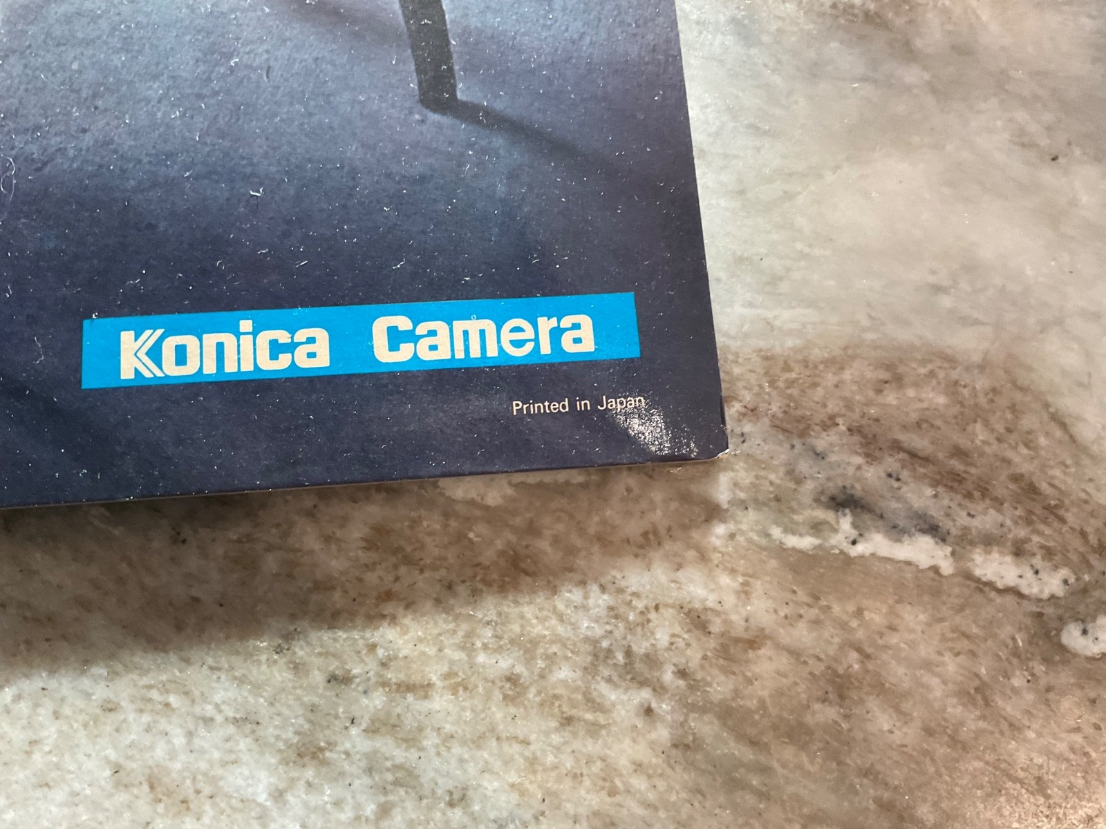 1960’s KONICA CAMERA CARDBOARD ADVERTISING DISPLAY SEXY MODEL 11.5×16.5