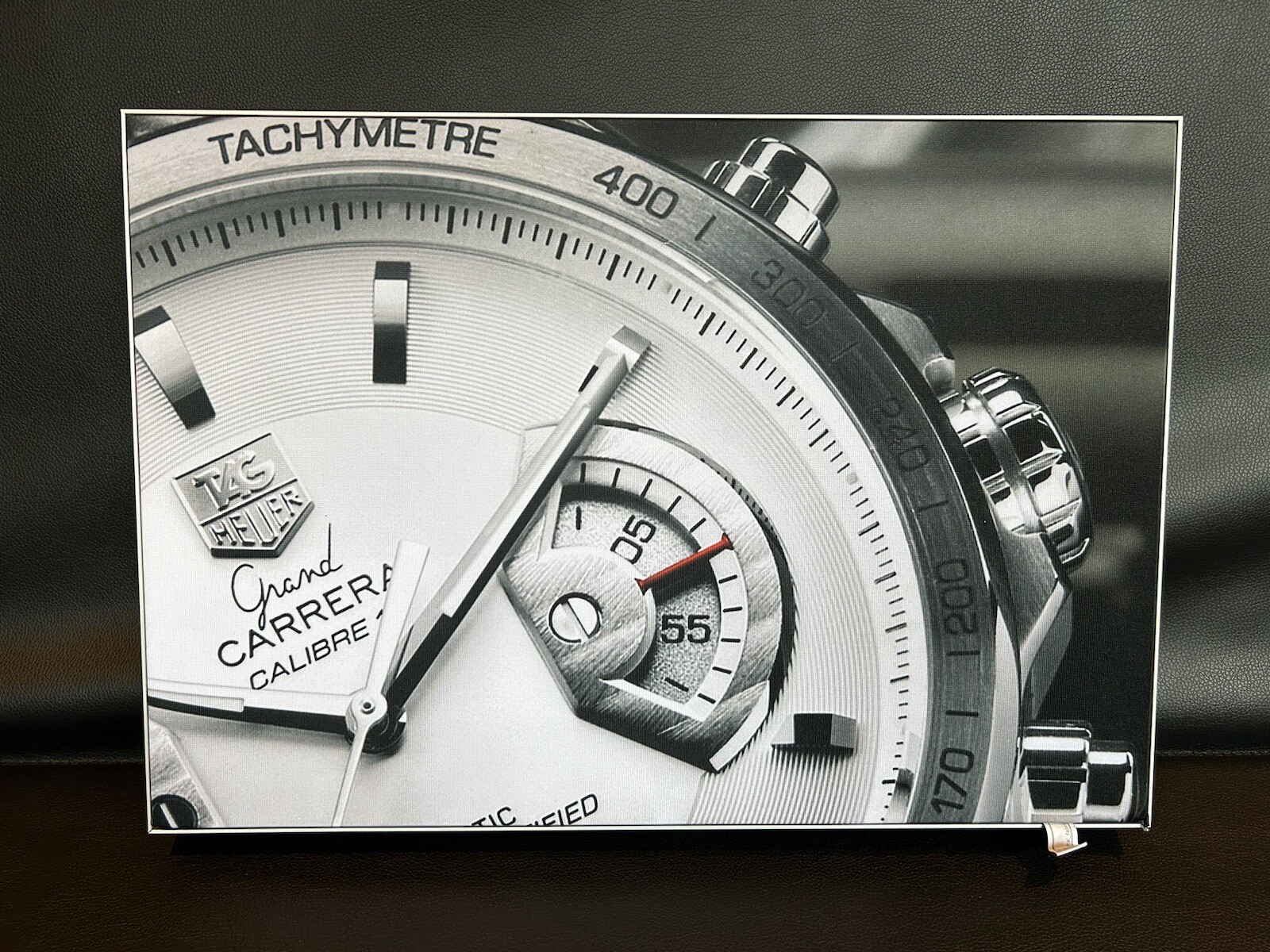 Tag Heuer Fabric Sign Advertisement Display – 17 1/2”x 12” x 2”