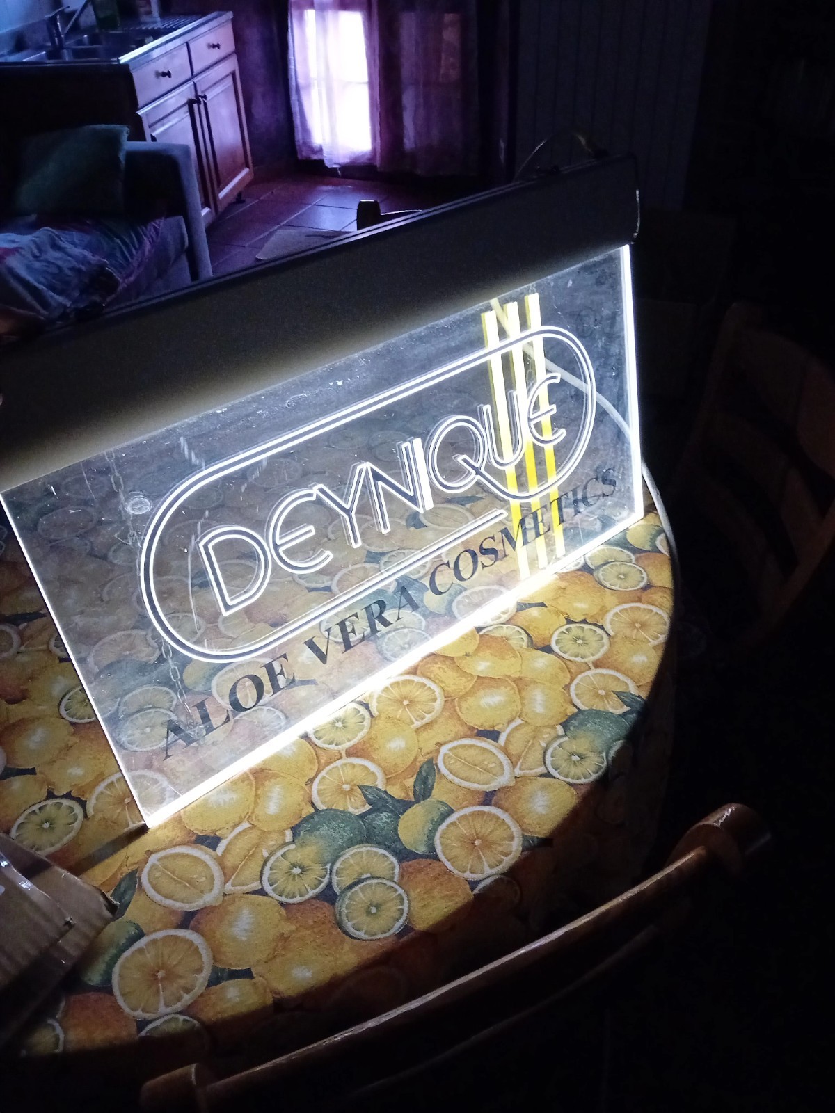 Vintage Luminous Sign