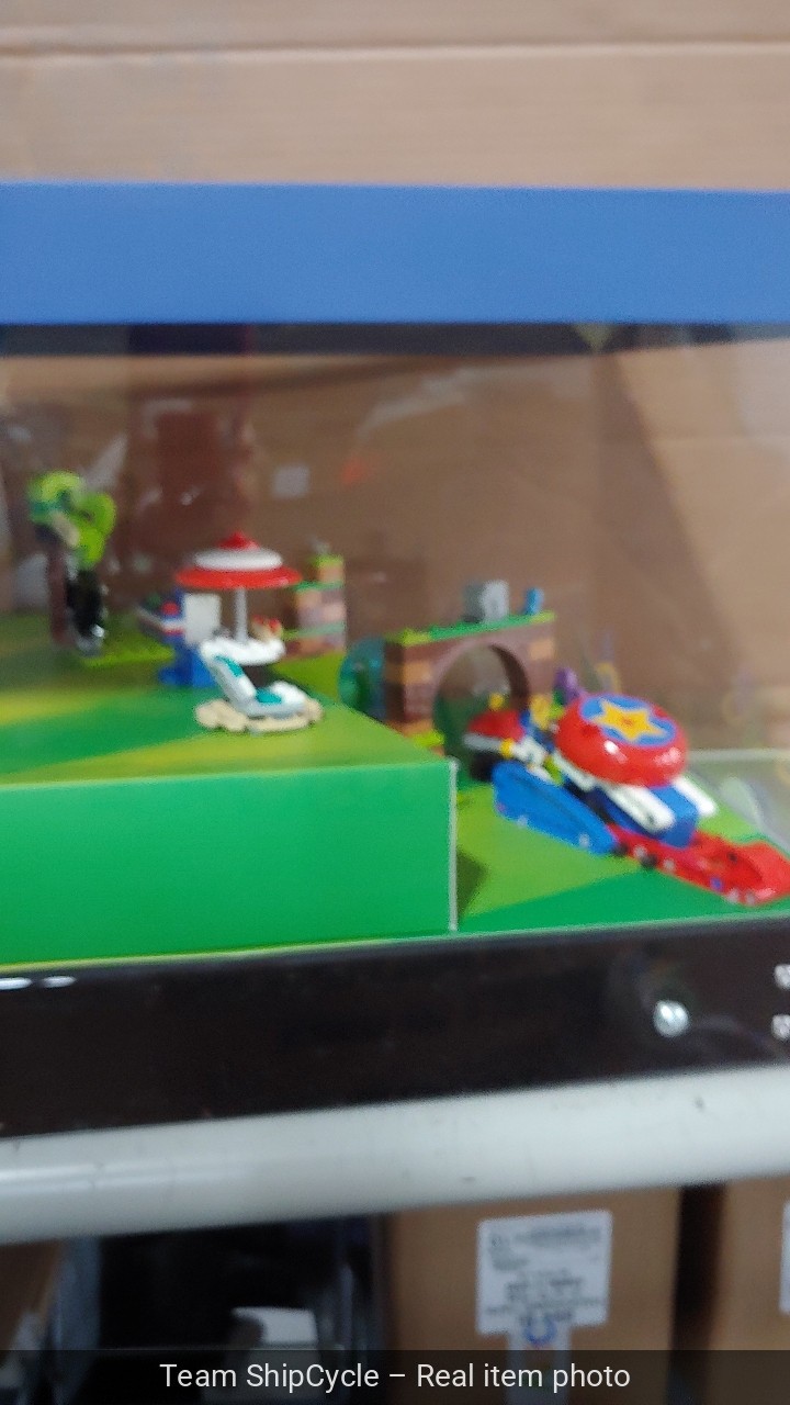 U26065 LEGO Sonic The Hedgehog 76990 Store Display Model Box DAMAGED