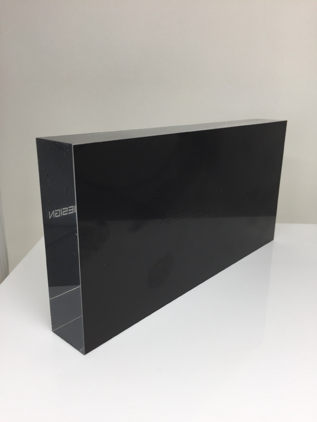 New Porsche Design Eyewear Display Logo Sign Countertop Dealer Logo Plaque Stand