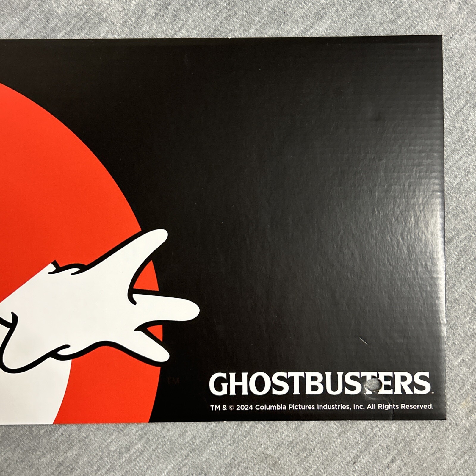2024 Spirit Halloween Display End Cap 24″ x 8″ – Ghostbusters