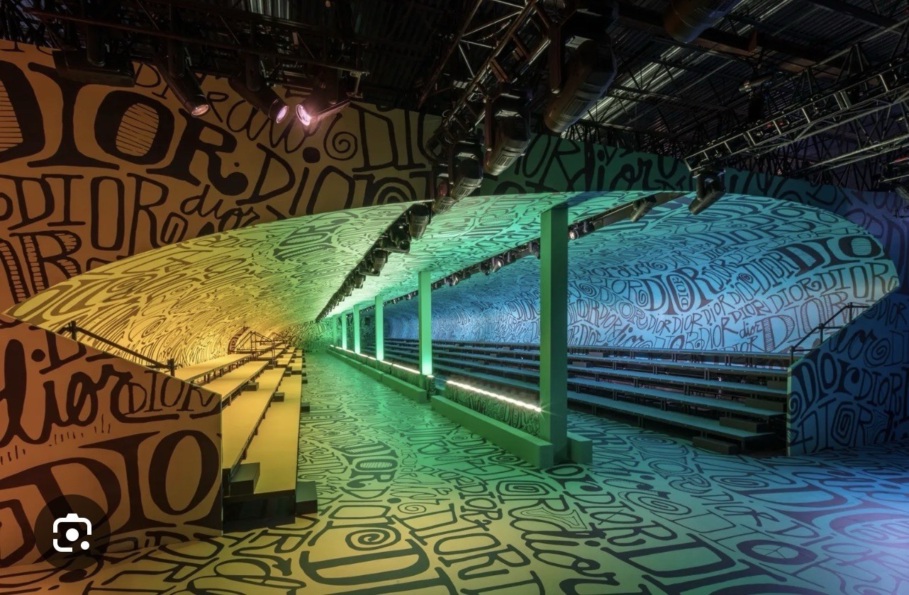 Dior Display Backdrop from Dior Miami Art Basel
