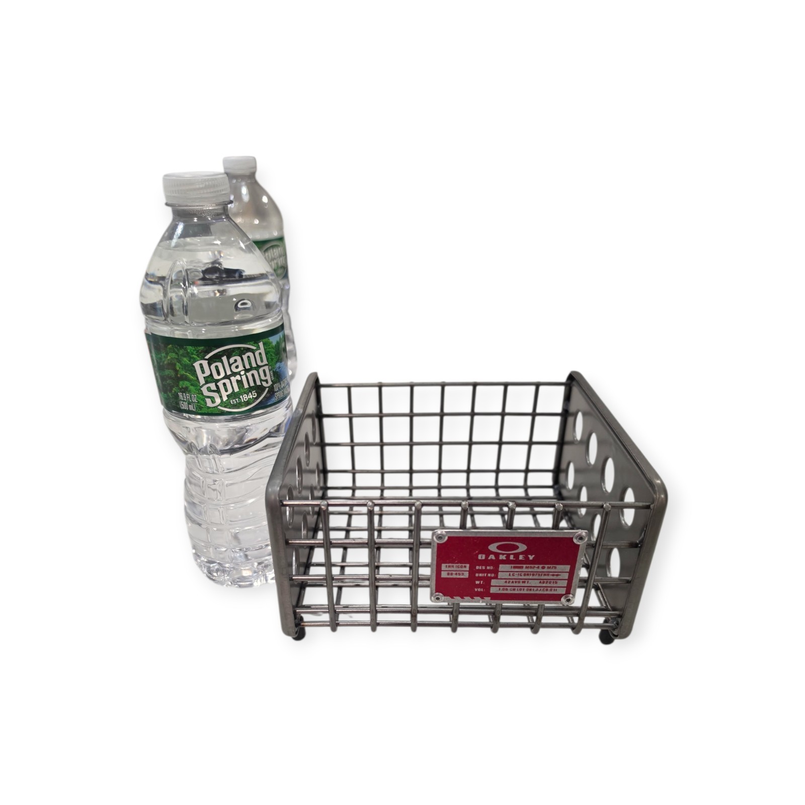 Lot of Oakley Metal Basket Store Displays 5 Baskets