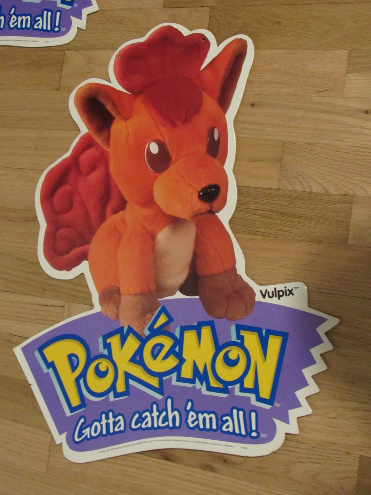 KFC Pokemon 90s Collectible Store Display Ceiling Hangers Advertisement bean bag