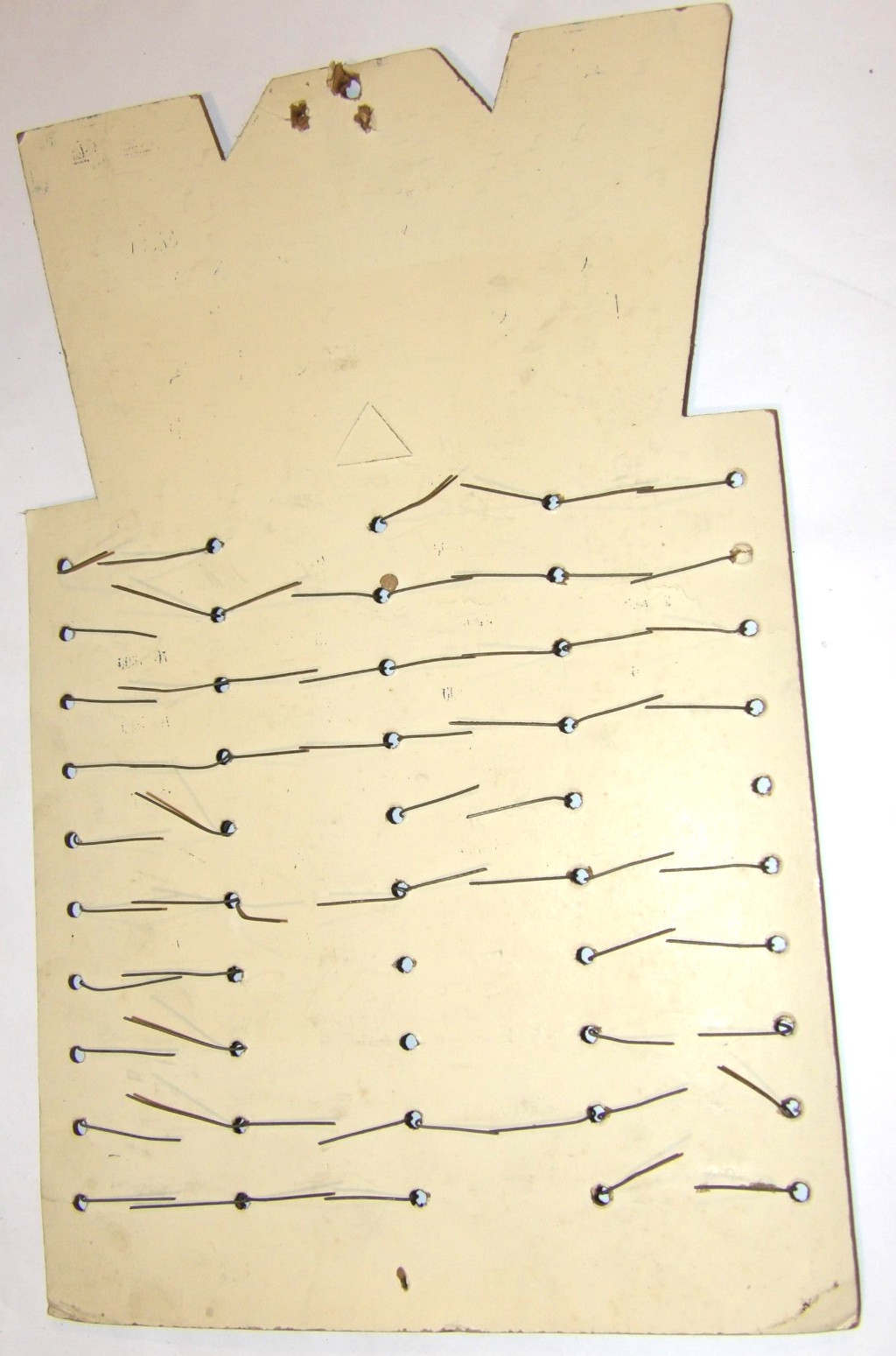 VINTAGE 1960s WORKMAN ELECTRONICS STORE DISPLAY! CERAMIC RESISTORS FOR COLOR TV!