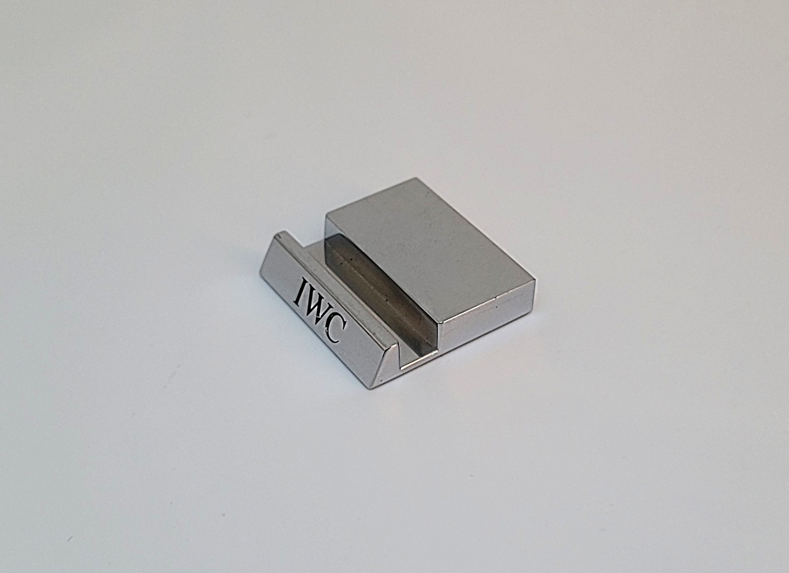 IWC SCHAFFHAUSEN “IWC” WATCH METAL SIGN STAND BRAND NEW