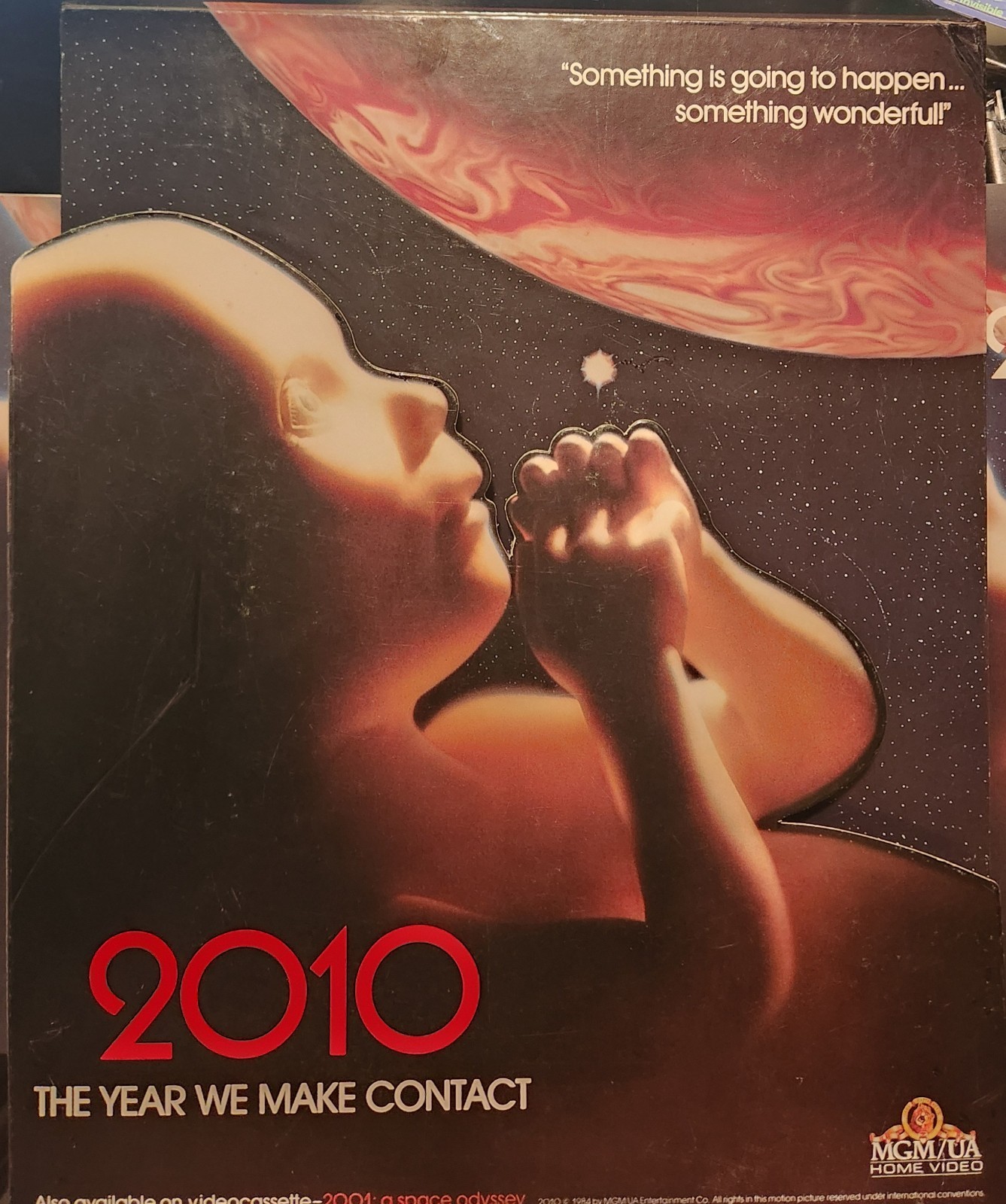 2010 Year We Make Contact Standee Video Store Program Arthur C Clarke Odyssey 2