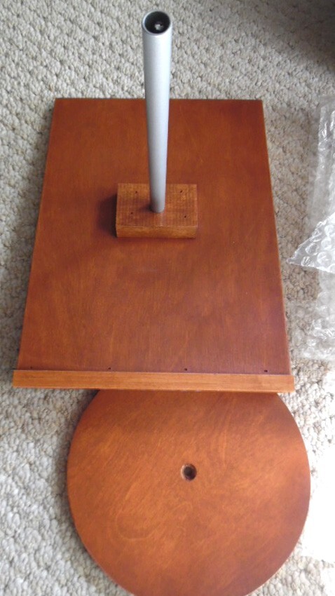 1 BORN standing Shoe Holder & 5 BORN Slat Wall Shelves, NIB, classy nice