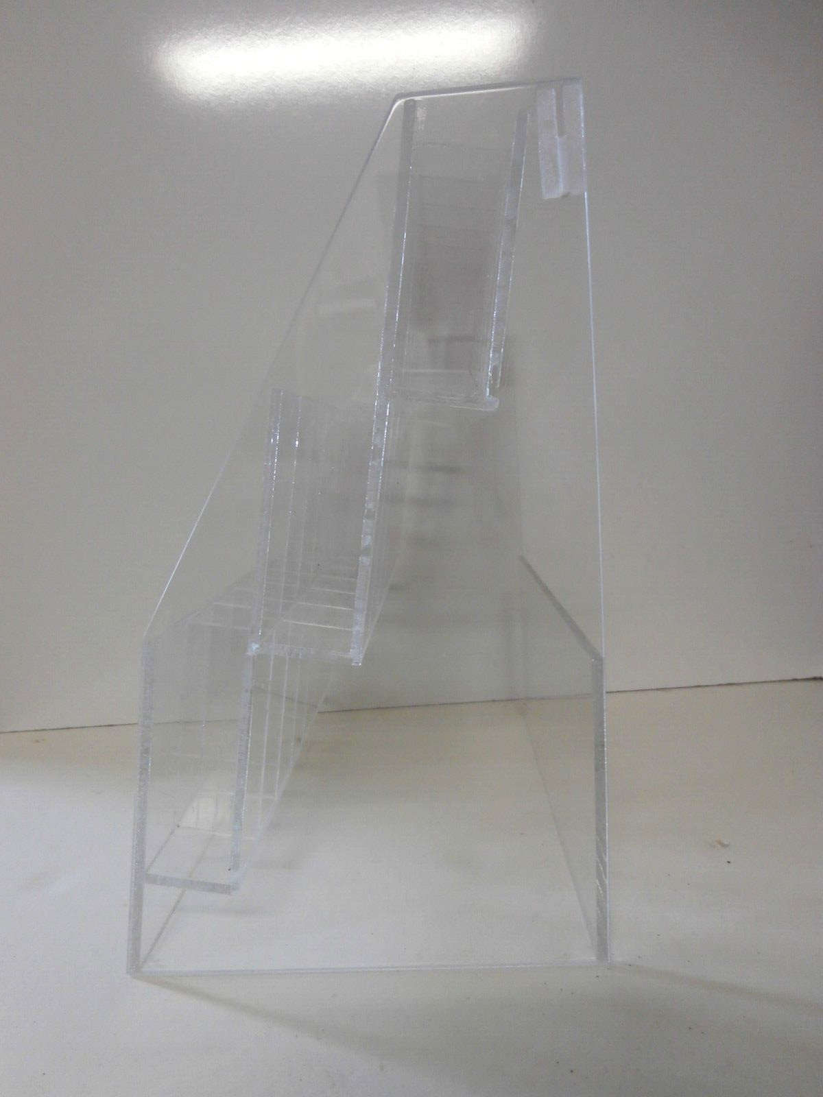 Clear Acrylic Nail File Store Display Pen Display Advertising Holder Showcase