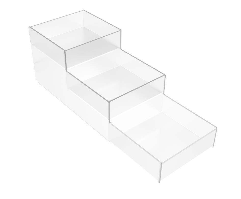 6×6″ Candy Display Countertop Toieltry Organizer Make-up Cosmetics 3 Tier