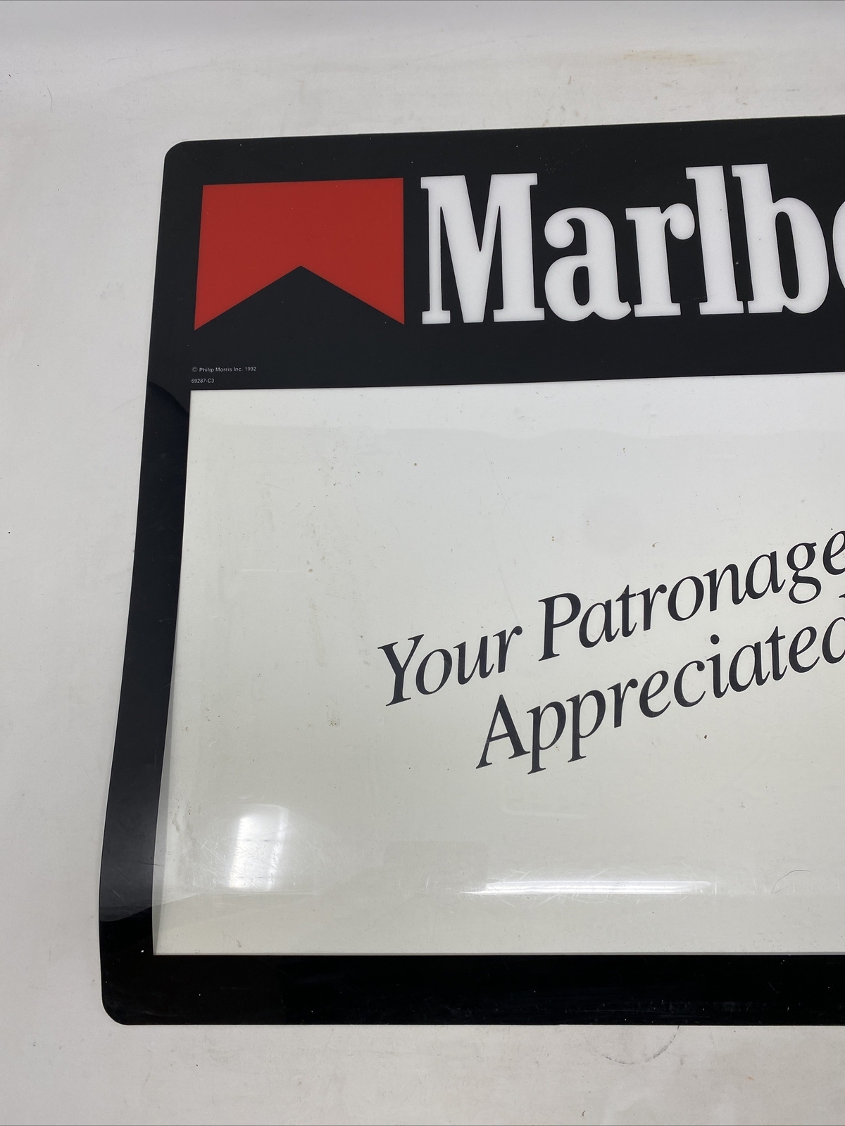 Marlboro Point Of Sale Counter Top Display May Vintage From Liquor Store 1992