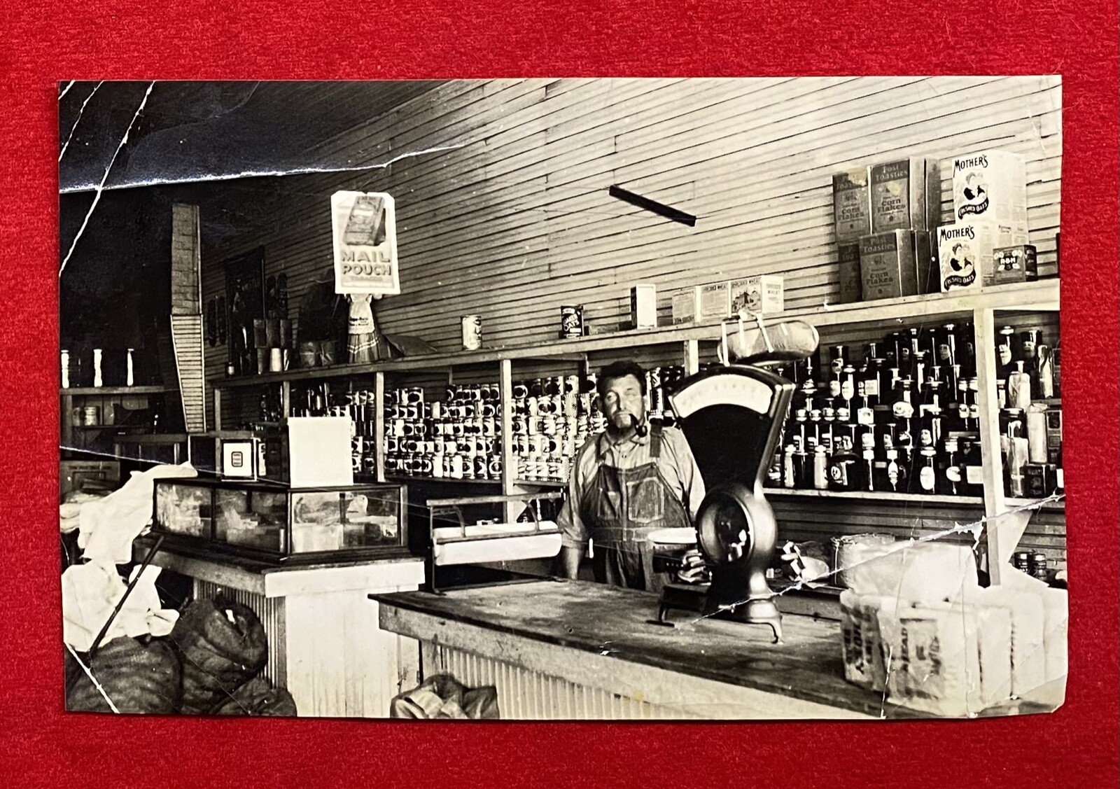 1920-1930c **GENERAL STORE INTERIOR** PHOTOGRAPH! RARE! BY EMPIRE STAMP COMPANY
