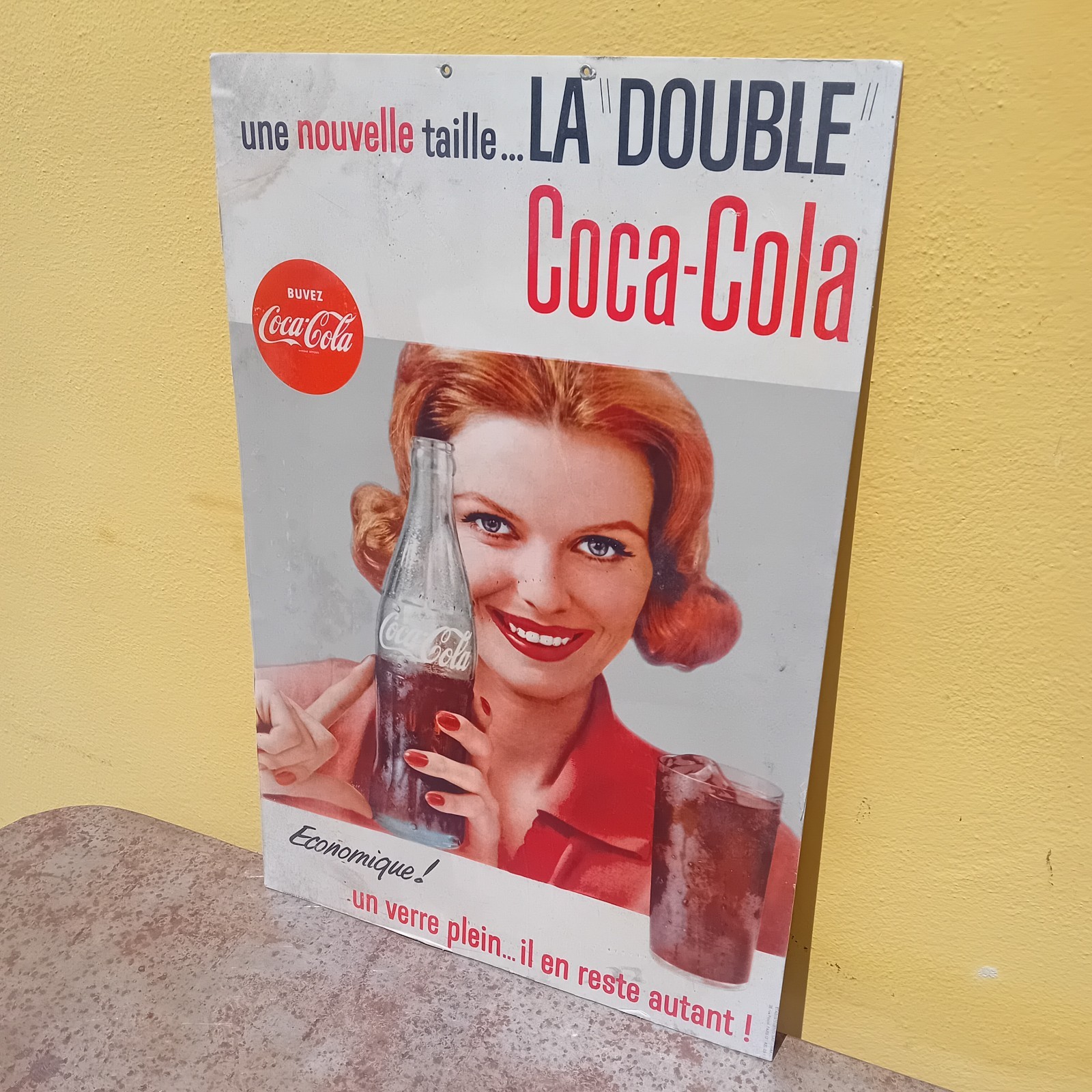 Coca Cola Advertising Cardboard Table