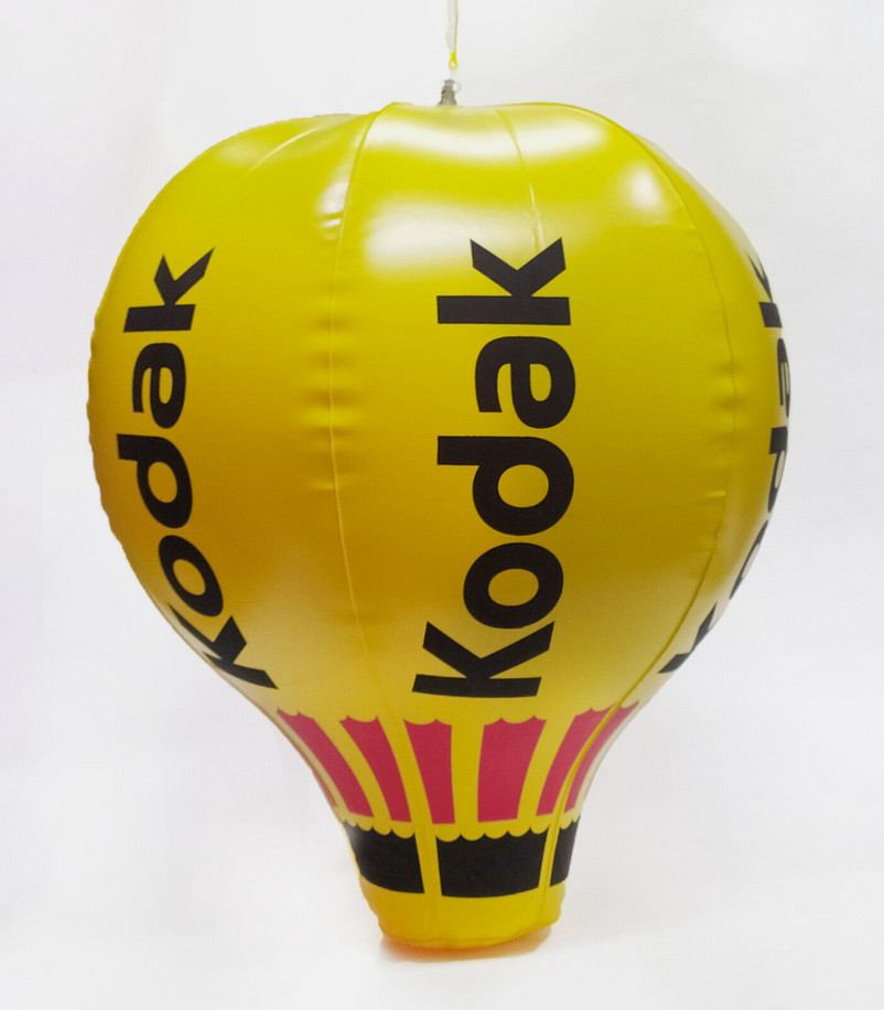 Original Kodak Yellow Promotional Inflatable Balloon Blimp 18″ for Store Display
