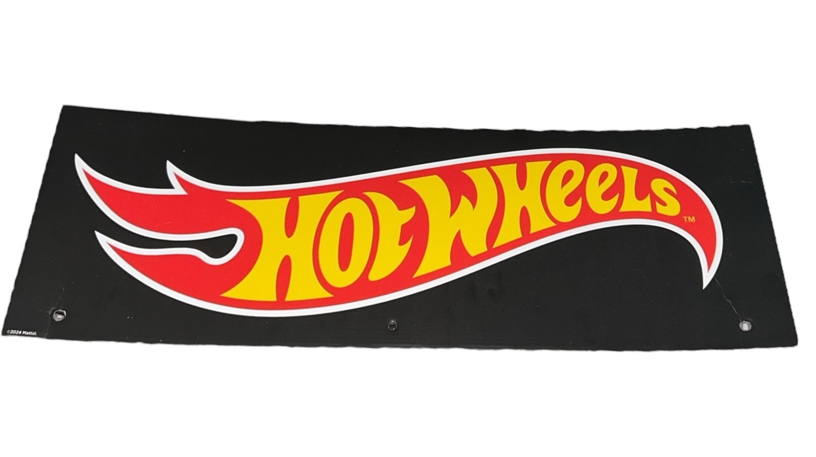 2024 Spirit Halloween Display End Cap 24″ x 8″ – Hot Wheels