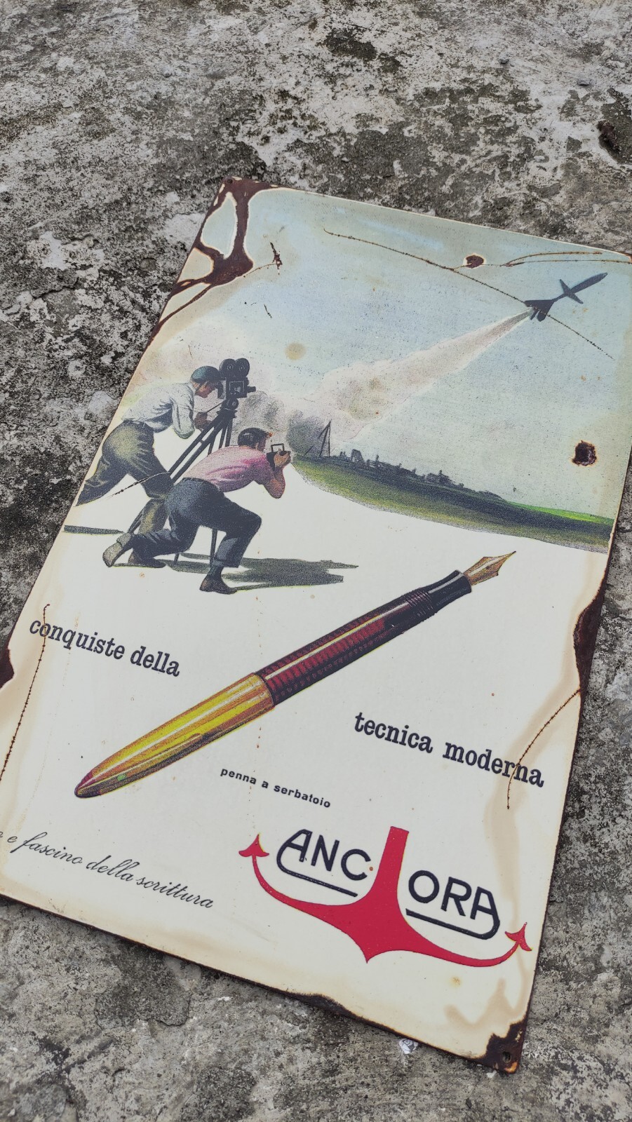 Ancora Lusso Vintage advertising Signs