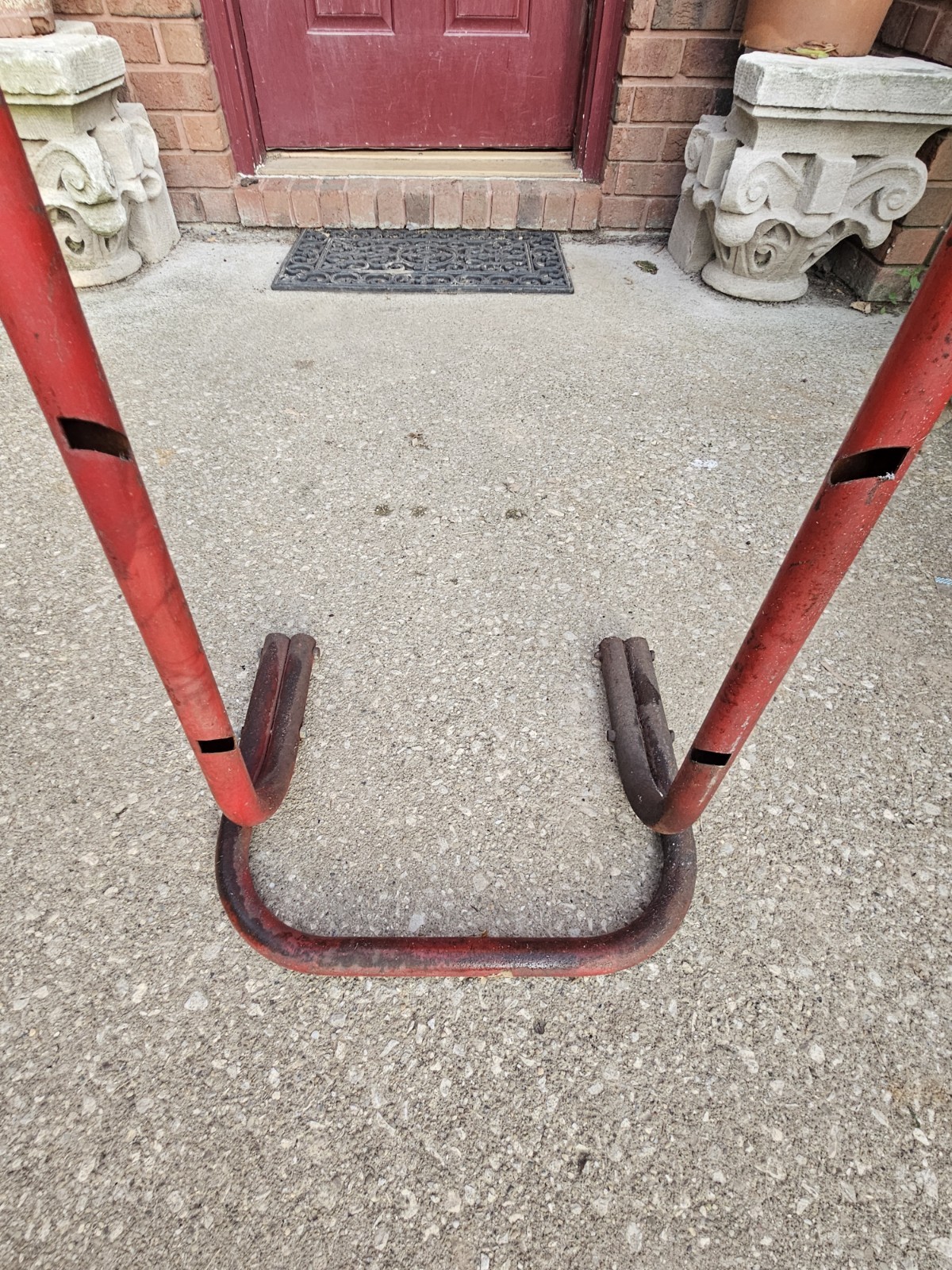 VINTAGE HODELL CHAIN DISPLAY RACK NATIONAL SCREW & MFG CO. CLEVELAND OH ADVERTIS