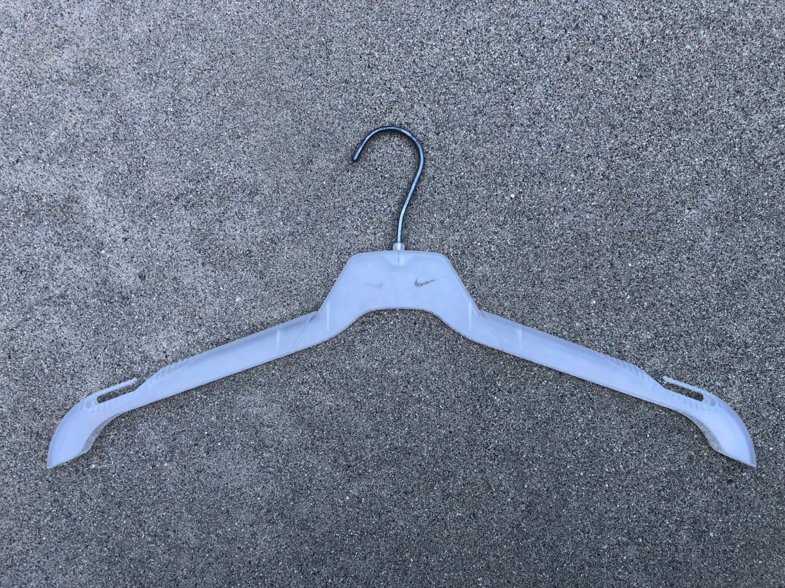 Nike Authentic VINTAGE 2000s Clear Clothing Hanger Display Advertising