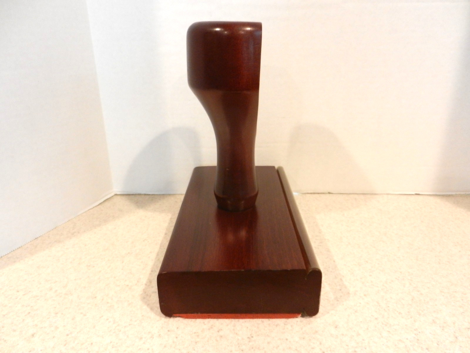 Vintage Large Wood Rubber Hand Stamp Store / Sales Display