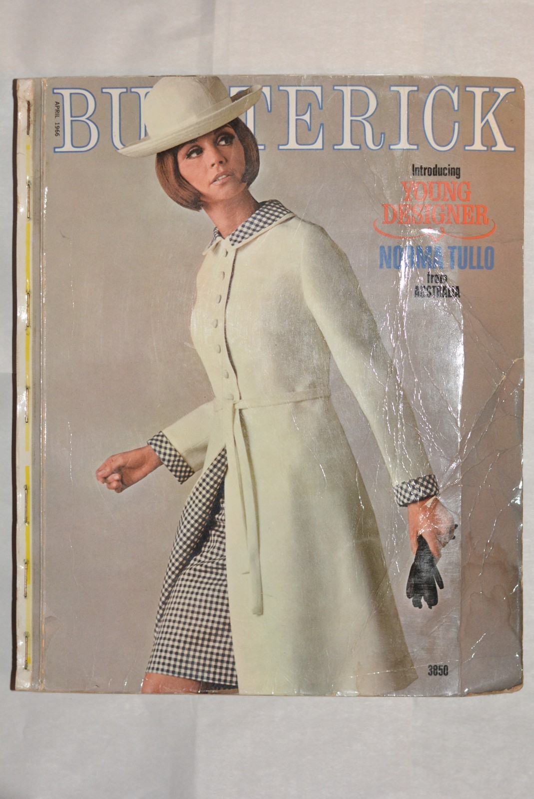 Vintage Butterick Patterns Counter Catalog Store Display Book (1966) Norma Tullo