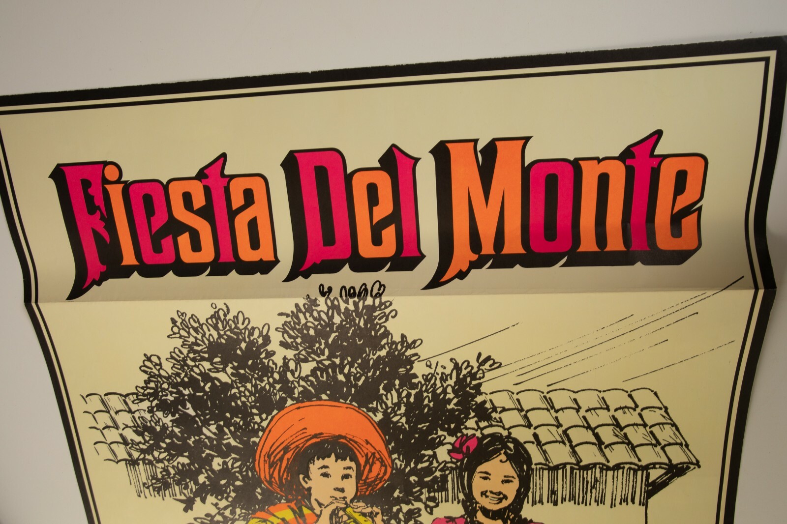 Fiesta Del Monte Advertising Poster (PSTR-11) Kids with Chihuahua 35×25