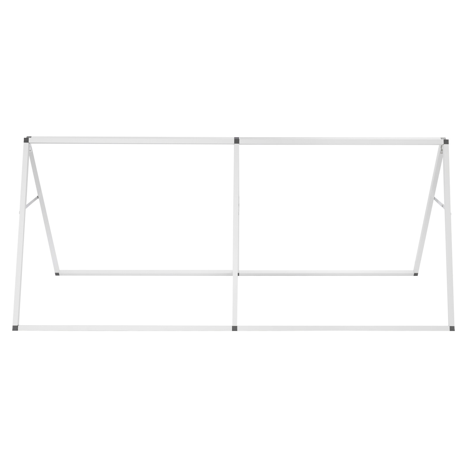Double Sided Poster Display Stand Horizontal Floor Standing Display Banner Stand