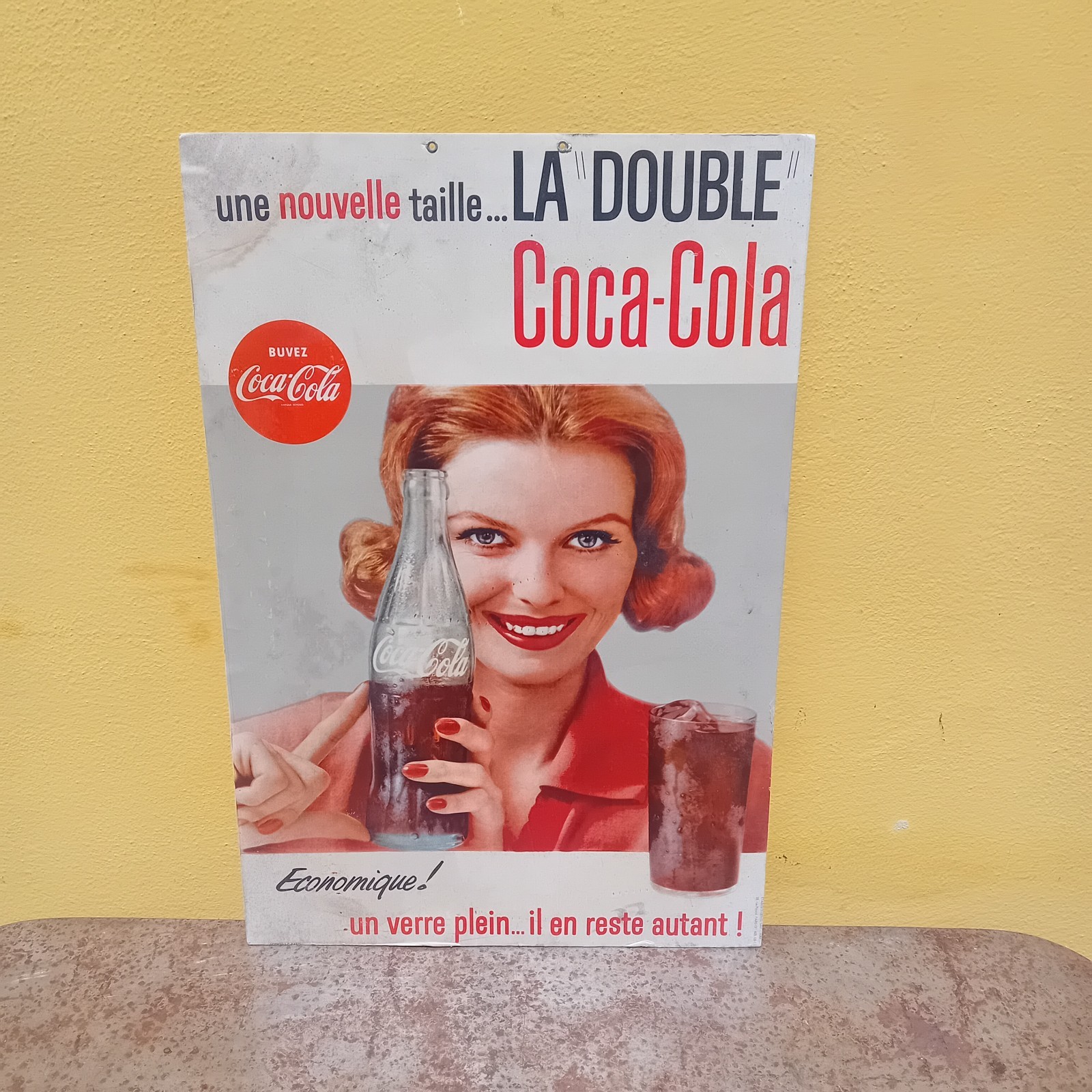 Coca Cola Advertising Cardboard Table