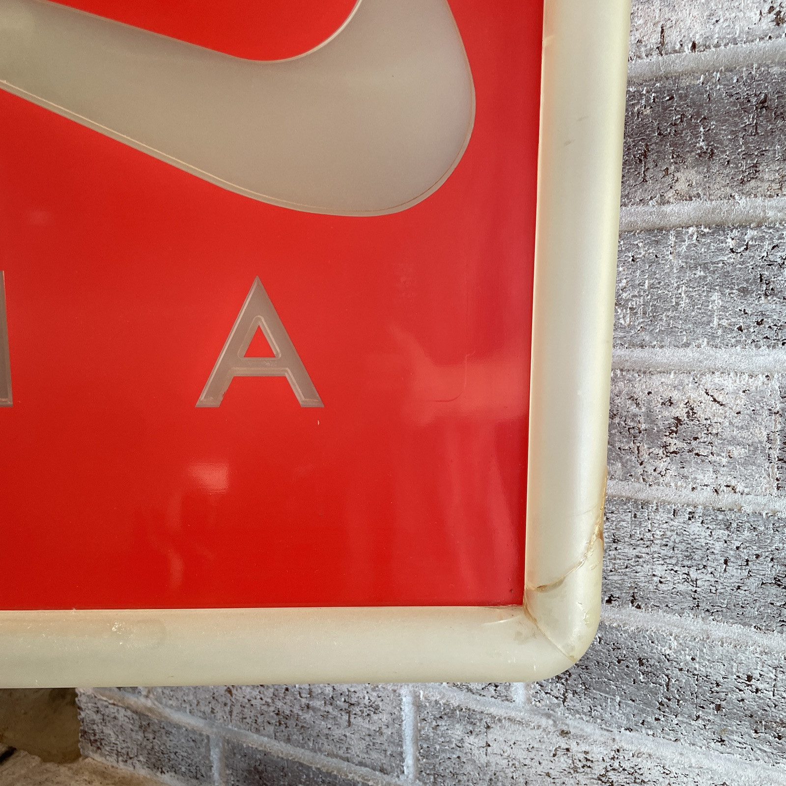 1980s Nike Hang Tag Store Display Sign – History Nike Air Advertising – Archival