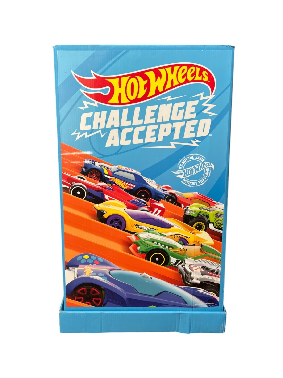 Hot Wheels “Challenge Accepted” Shipper Store Display BIN/BOX Standee Activation