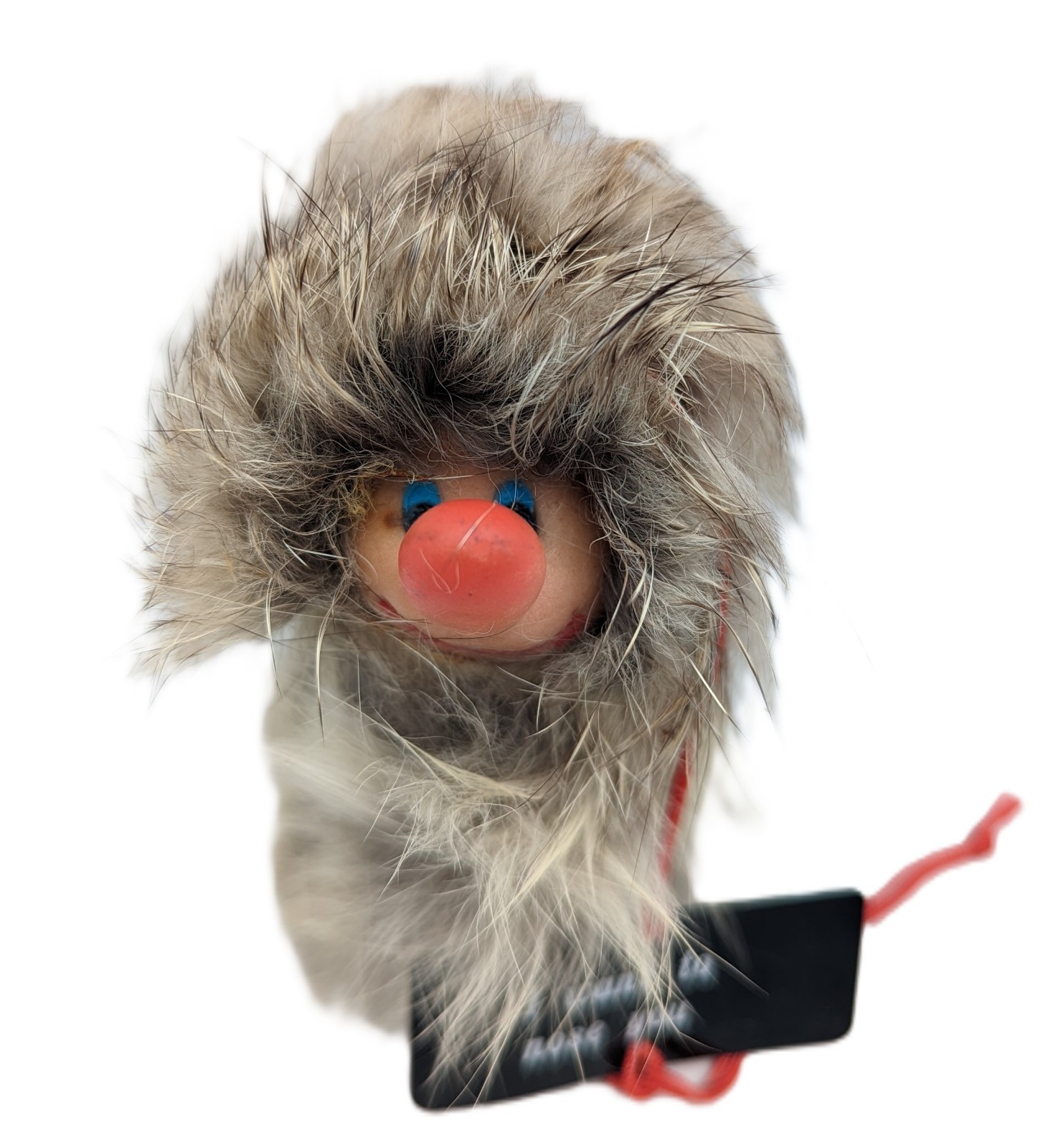 NOSEY Troll Dolls Store Display Fur Vinyl Eskimo Figures RARE 3″