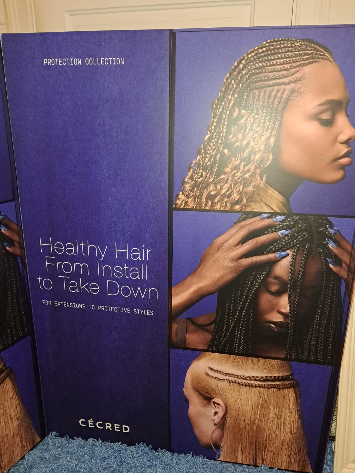 Beyonce Cecred Hair Care 3.5 FT PROMO DISPLAY VERY RARE HTF Ulta Beauty Standee
