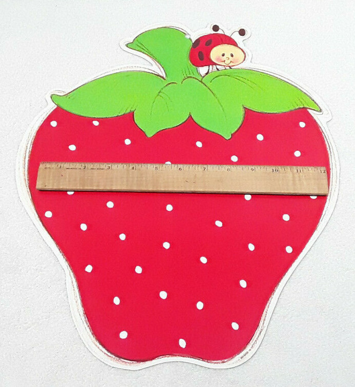 Strawberry Shortcake Store Display Advertising 16×14 AGC 1980 80’s VTG RARE HTF