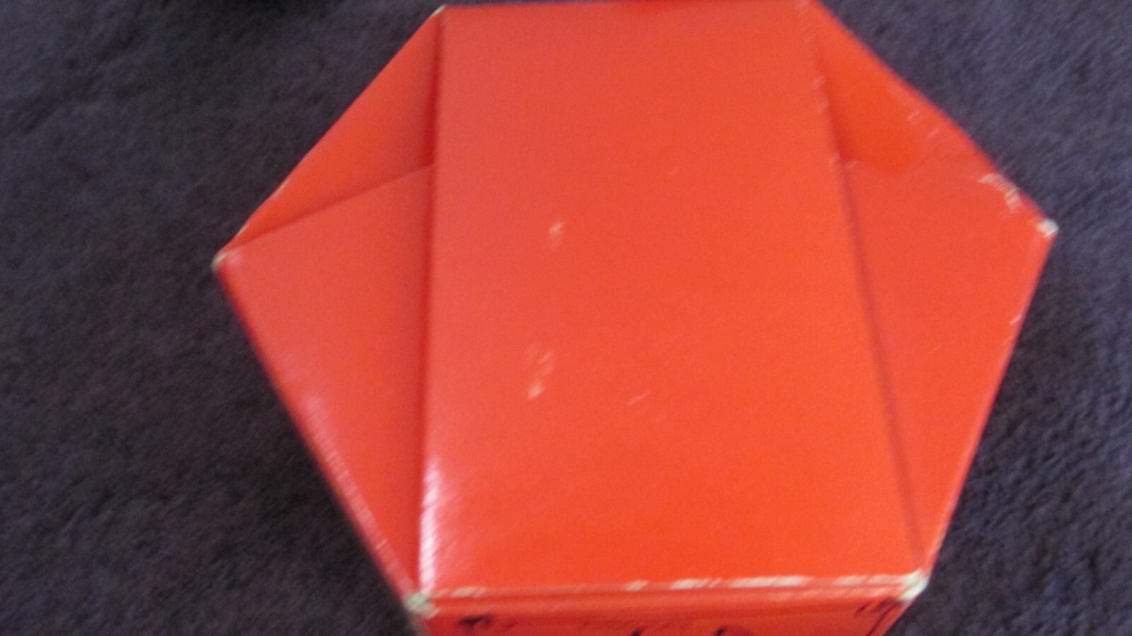 VTG JUDY’S OF SOUTHERN CALIFORNIA 3 PAPER GIFT BOXES 4 x 4″ HEXAGON SHAPE