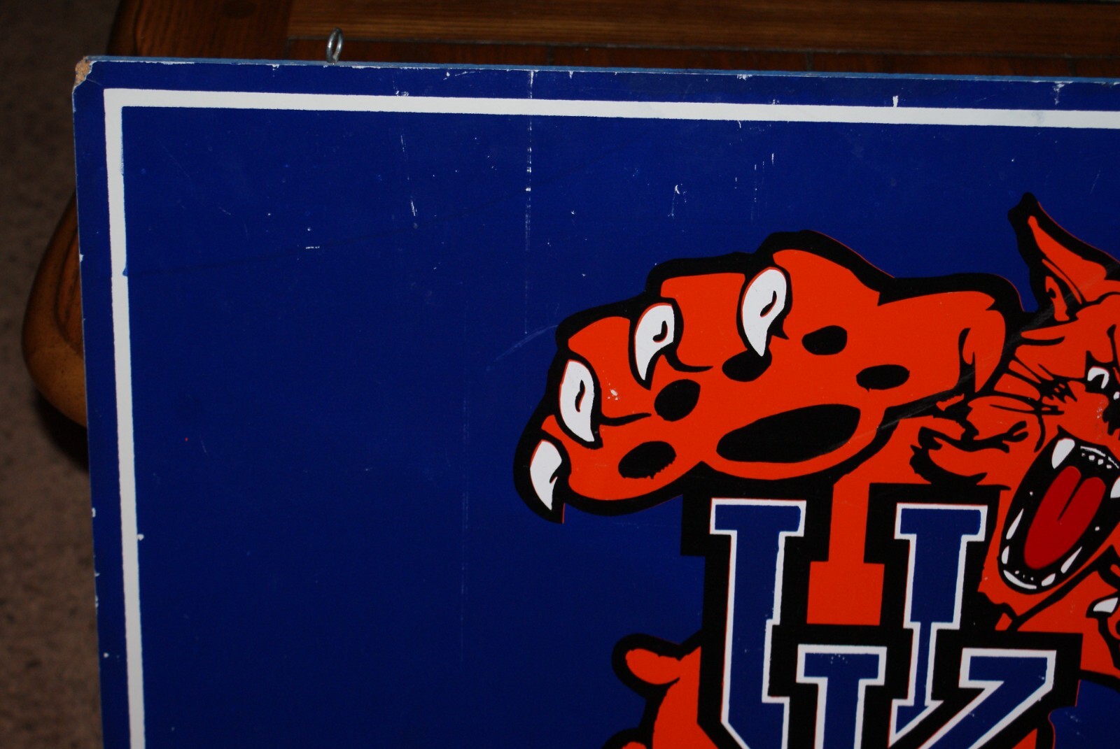 Mcdonalds Promotional Store Display University Kentucky Wildcats Basketball NCAA