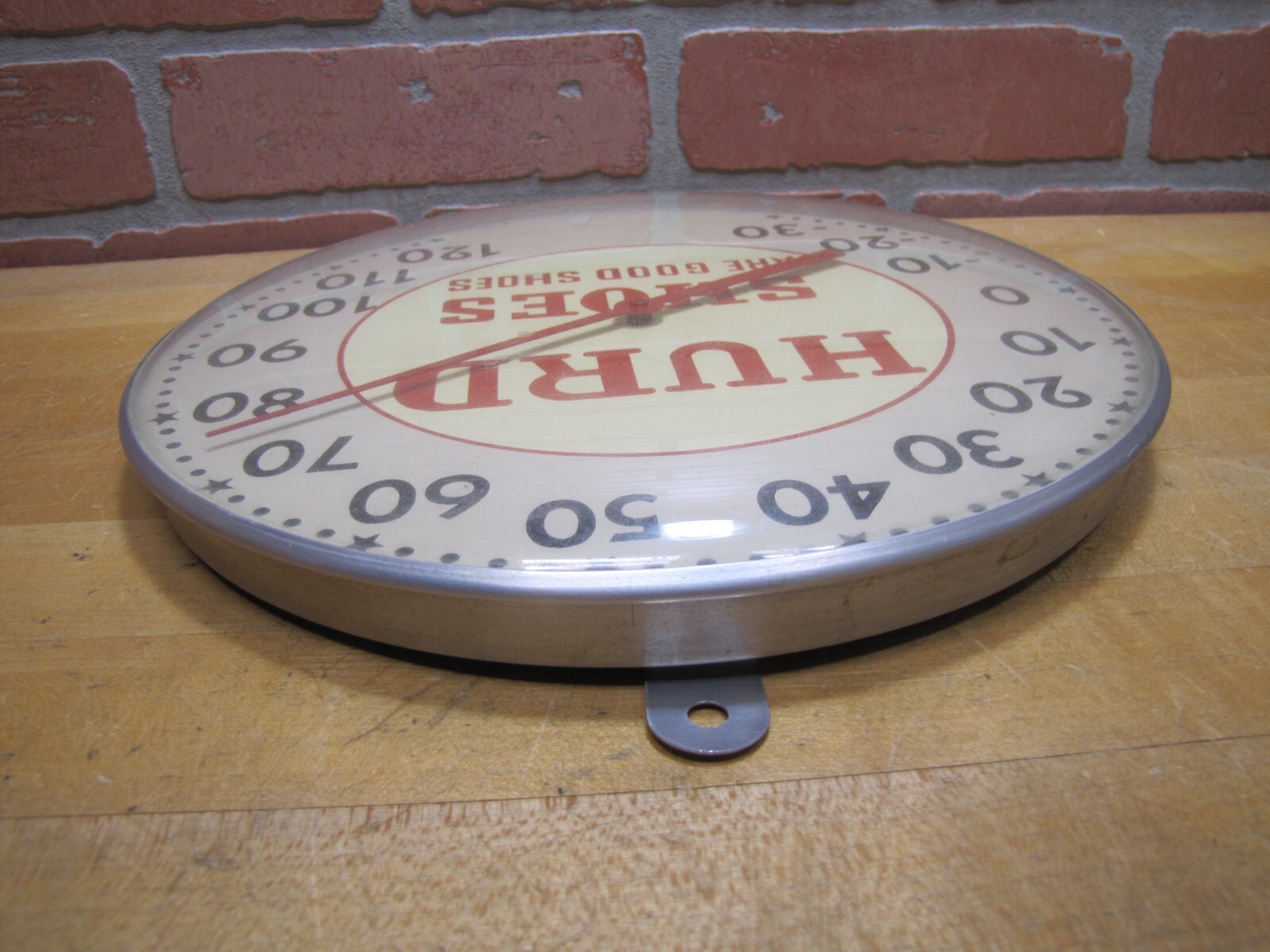 HURD SHOES ARE GOOD SHOES Orig Old Store Display Advertising Thermometer Sign Ad
