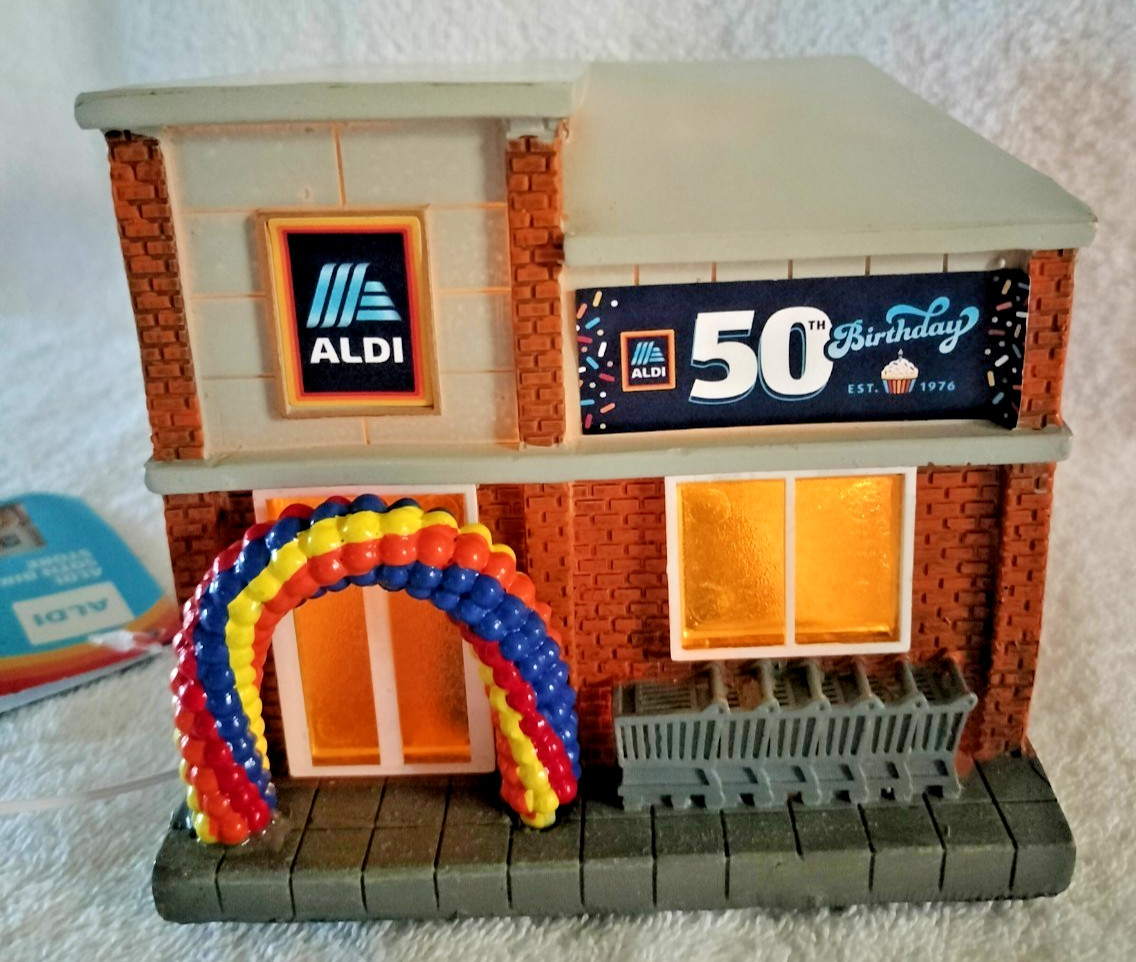 NEW Aldi 50th Birthday Light Up Store 2026