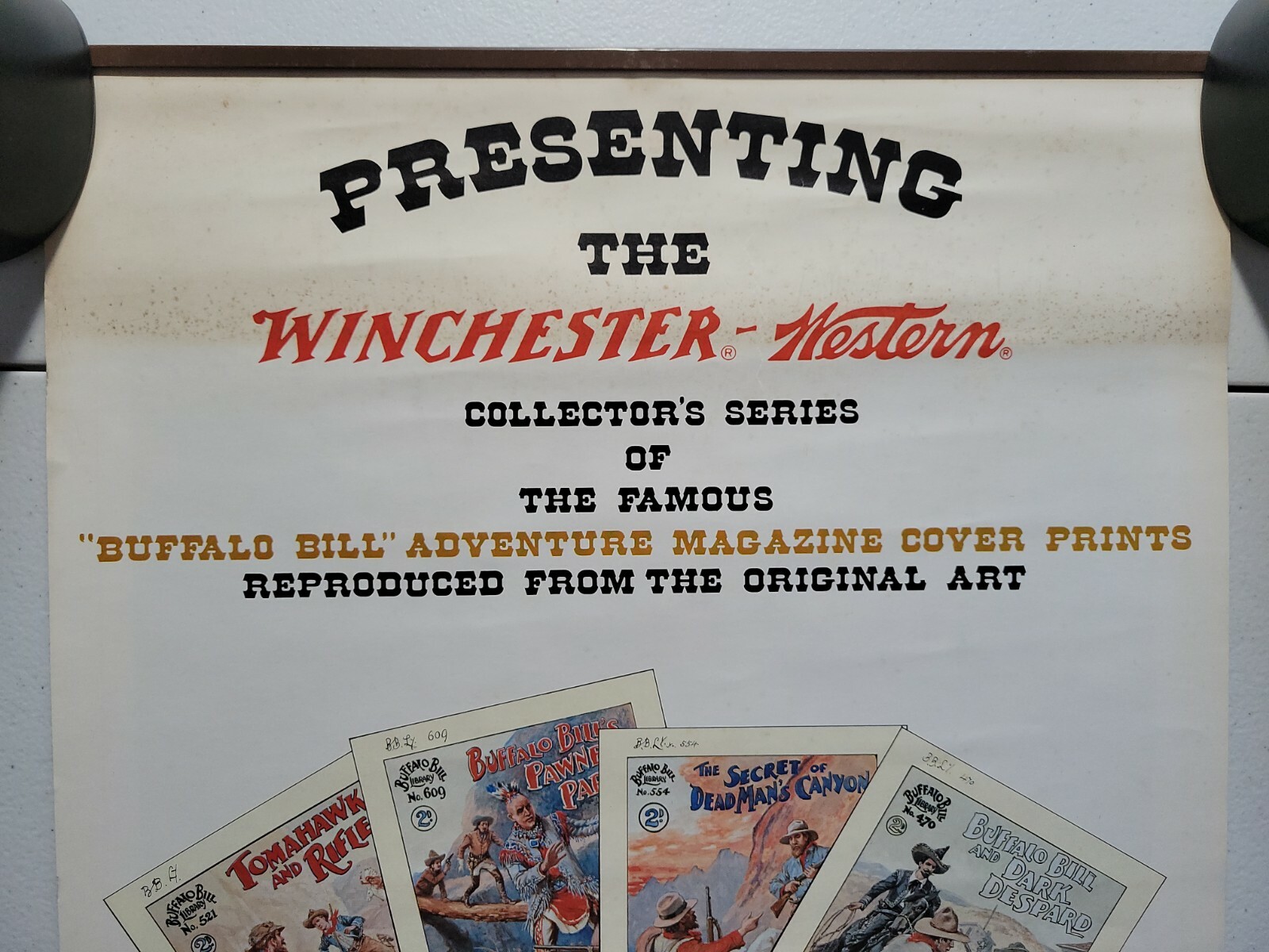 Vintage Winchester Western Collection of Buffalo Bill’s Adventures Calender