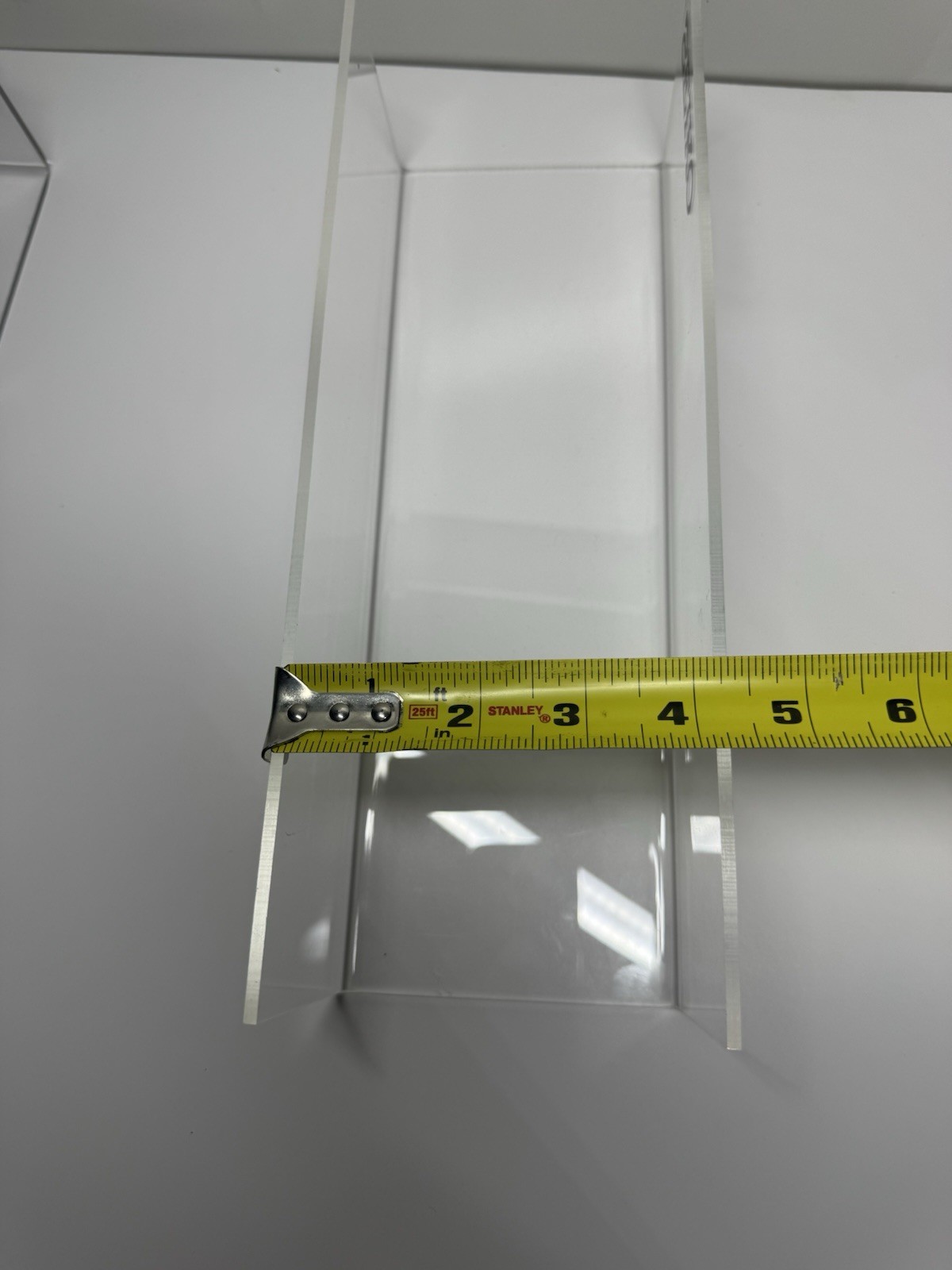 2x clear acrylic Seiko branded display holders