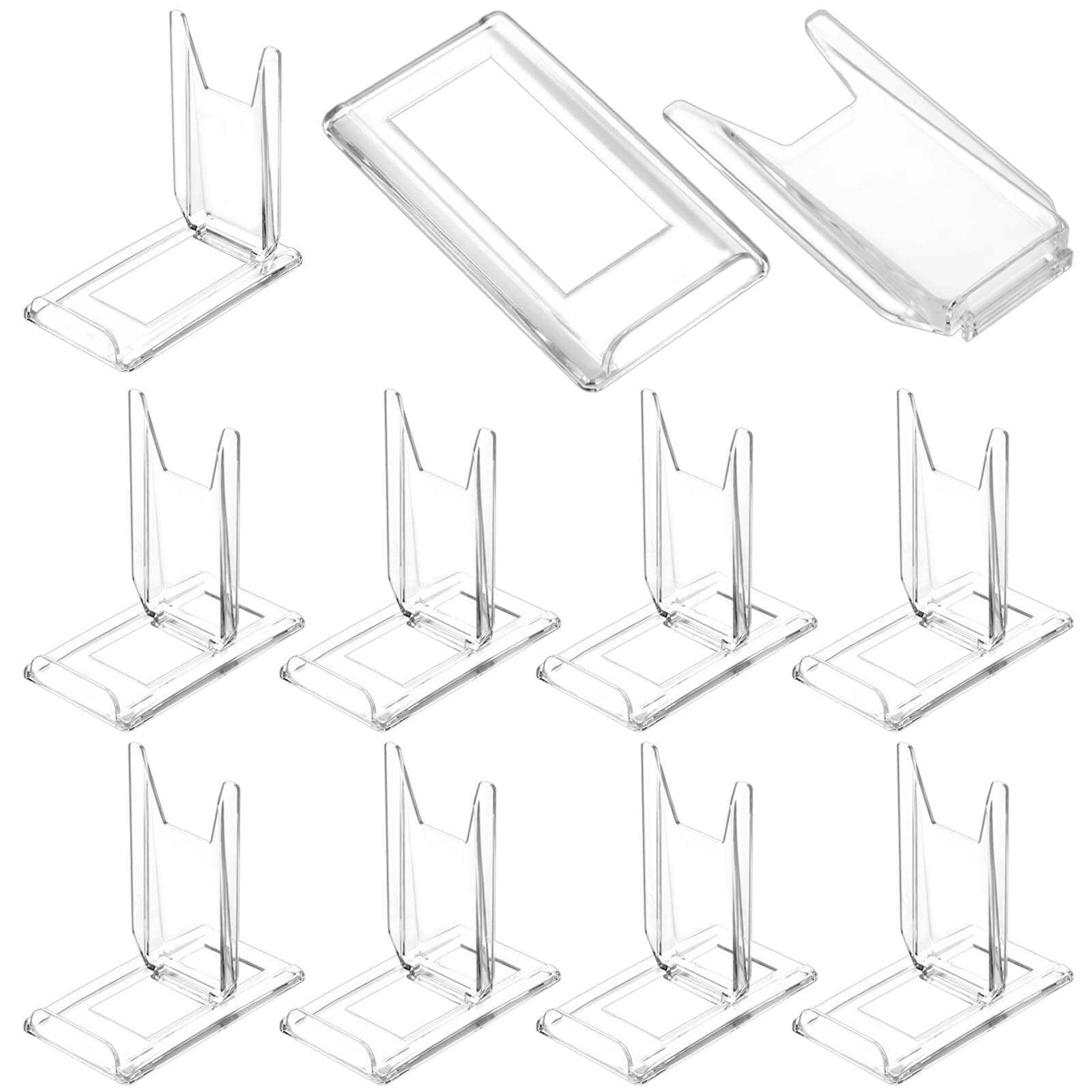 10 Sets Acrylic Easel Stand for Display Adjustable Book Stand Bowl Holder for