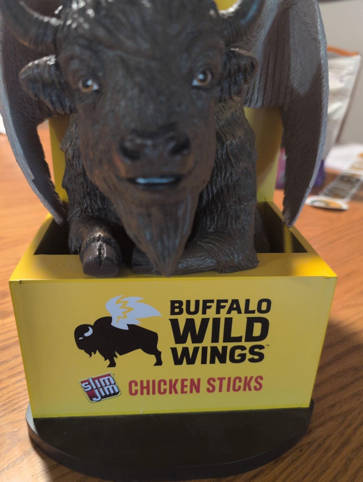 Slim Jim Hank Buffalo Wild Wings Collectible