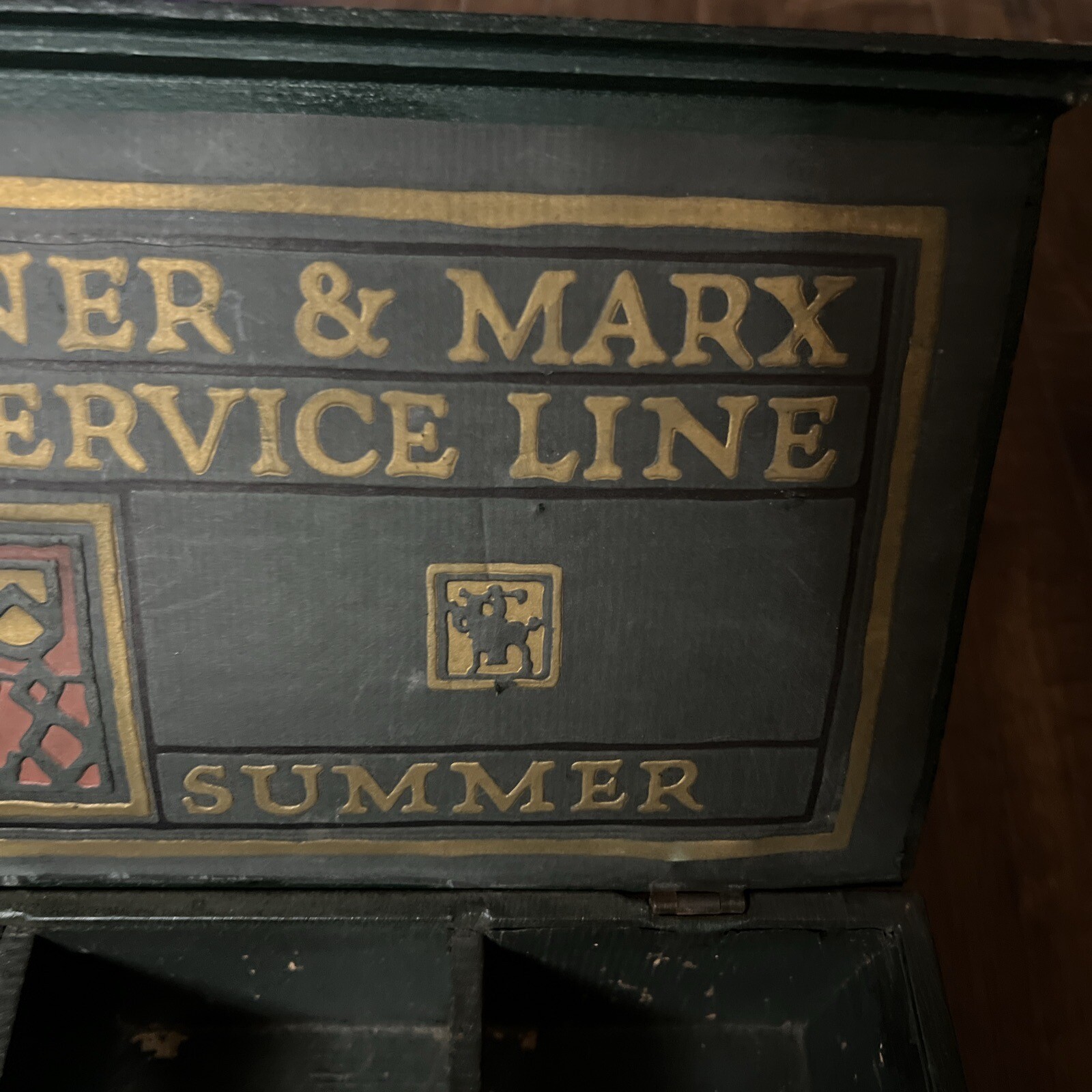 Vintage HART SCHAFFNER & MARX MAIL ORDER SALESMAN SAMPLE Display Box Case