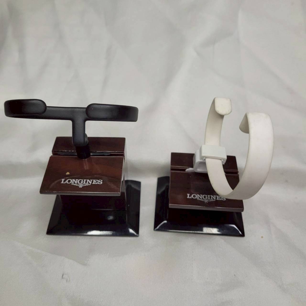 2x Official LONGINES Watch Dealer Watch Display Stand Holder Tray 2 Slots