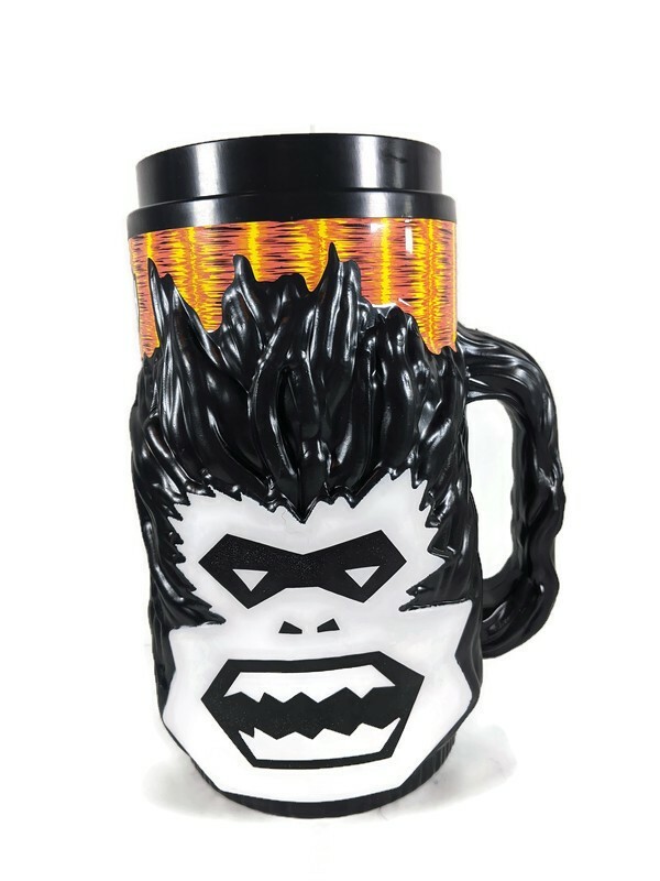 Jack Links Squatch Giant Mug Display Bigfoot Plastic