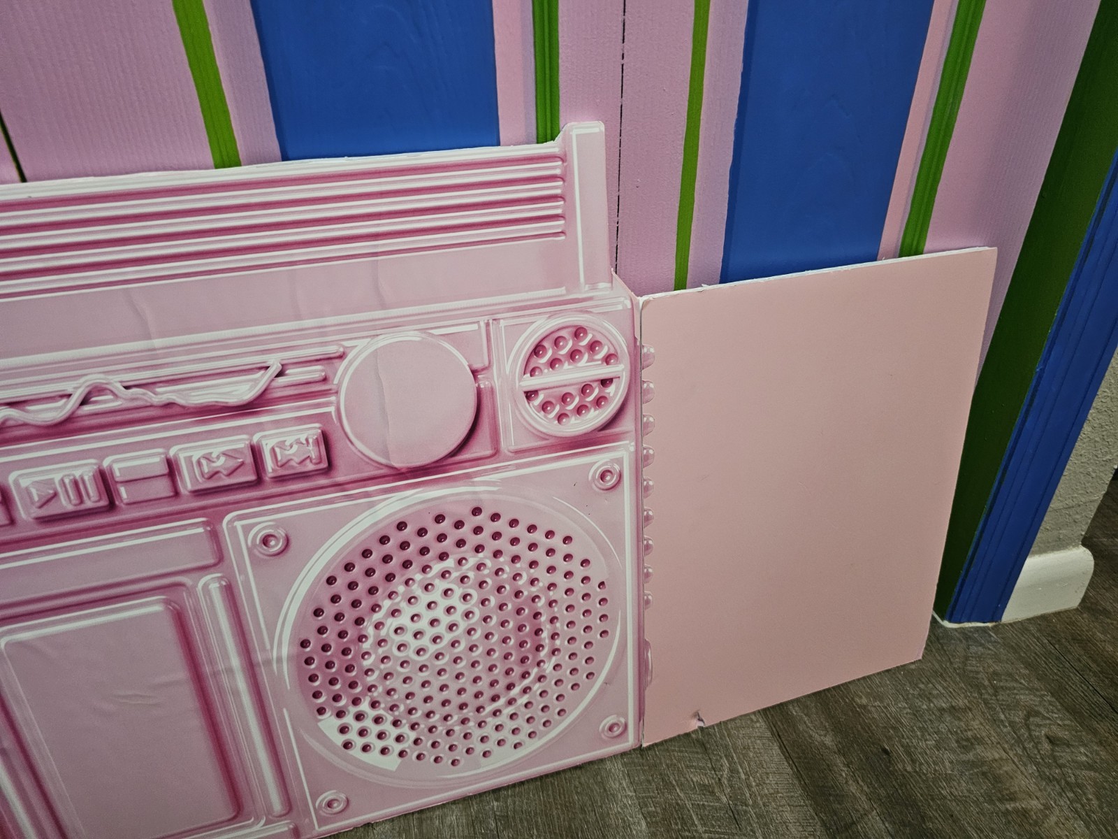 RARE Barbie Doll Mattel PINK BOOM BOX DreamFest Main Stage Dreamhouse Display